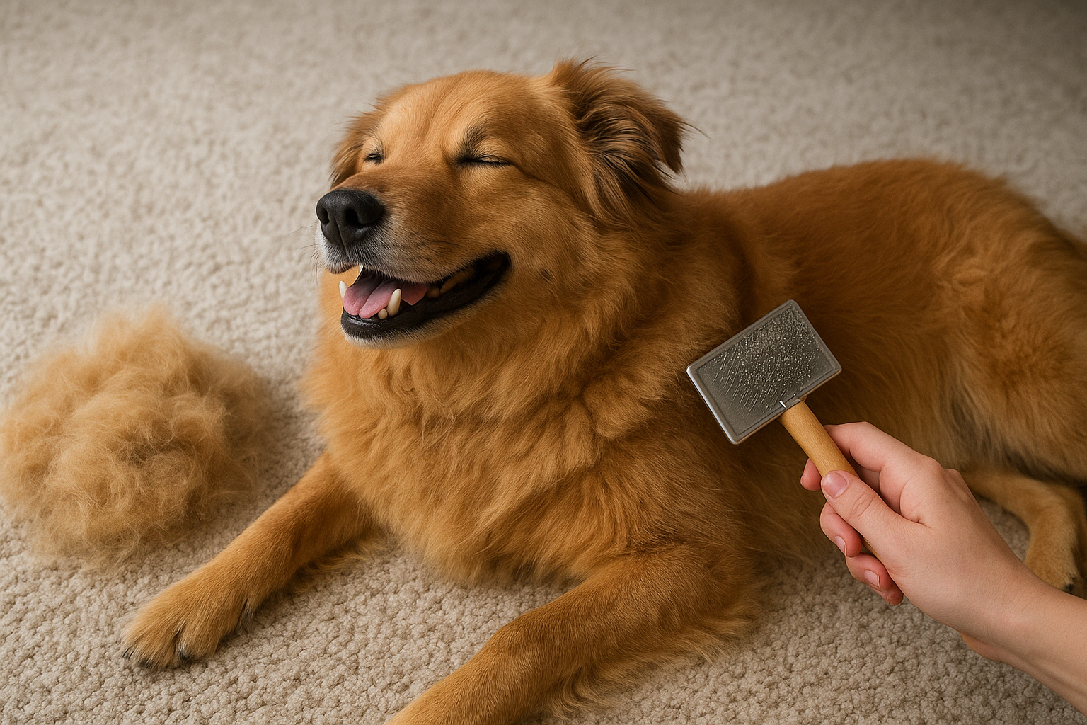 Spazzole per cani a pelo medio: modelli, materiali e consigli per la muta invernale