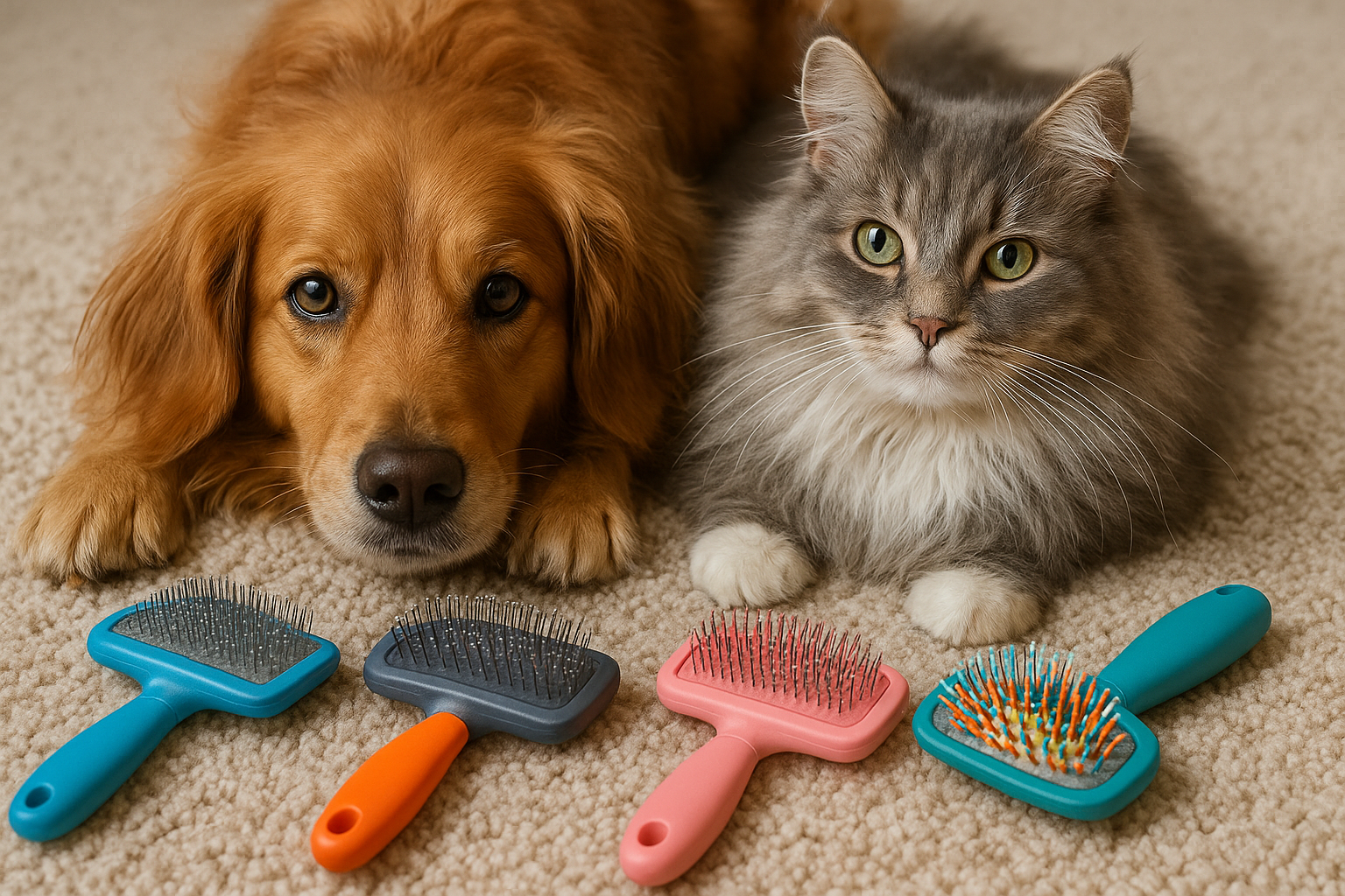 Come scegliere la migliore spazzola scioglinodi per gatti e cani a pelo lungo: guida 2025