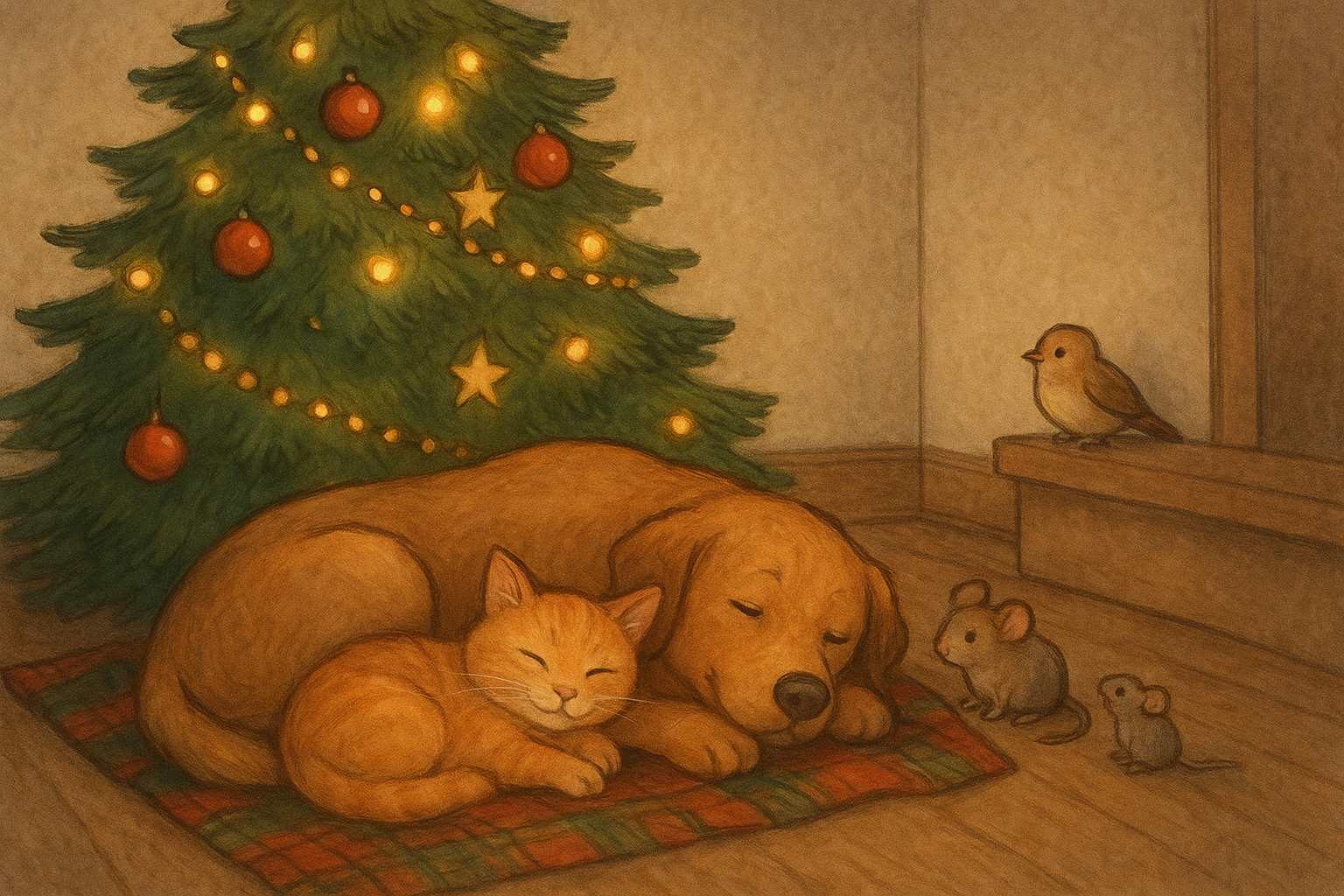 Animali domestici e Natale: come preparare cani, gatti e piccoli pet tra addobbi, cibo e visite