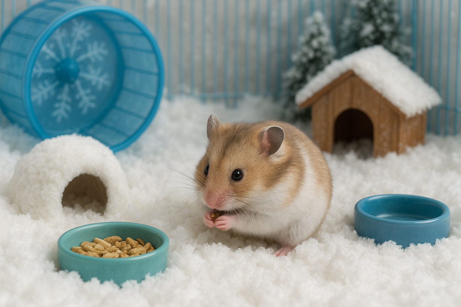 Criceto winter white: comportamento, abitudini e routine della stagione fredda