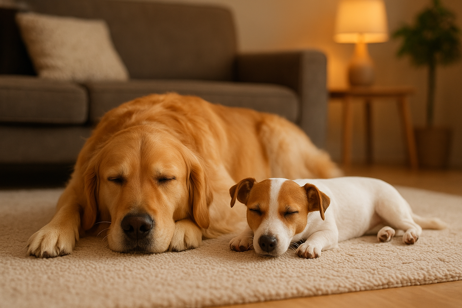 Come far convivere cani di taglia diversa in casa