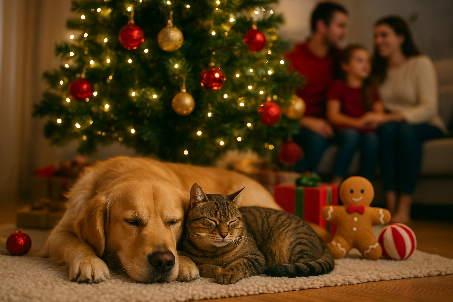 Animali domestici e routine natalizia: sicurezza, giochi e consigli per feste serene con pet in casa