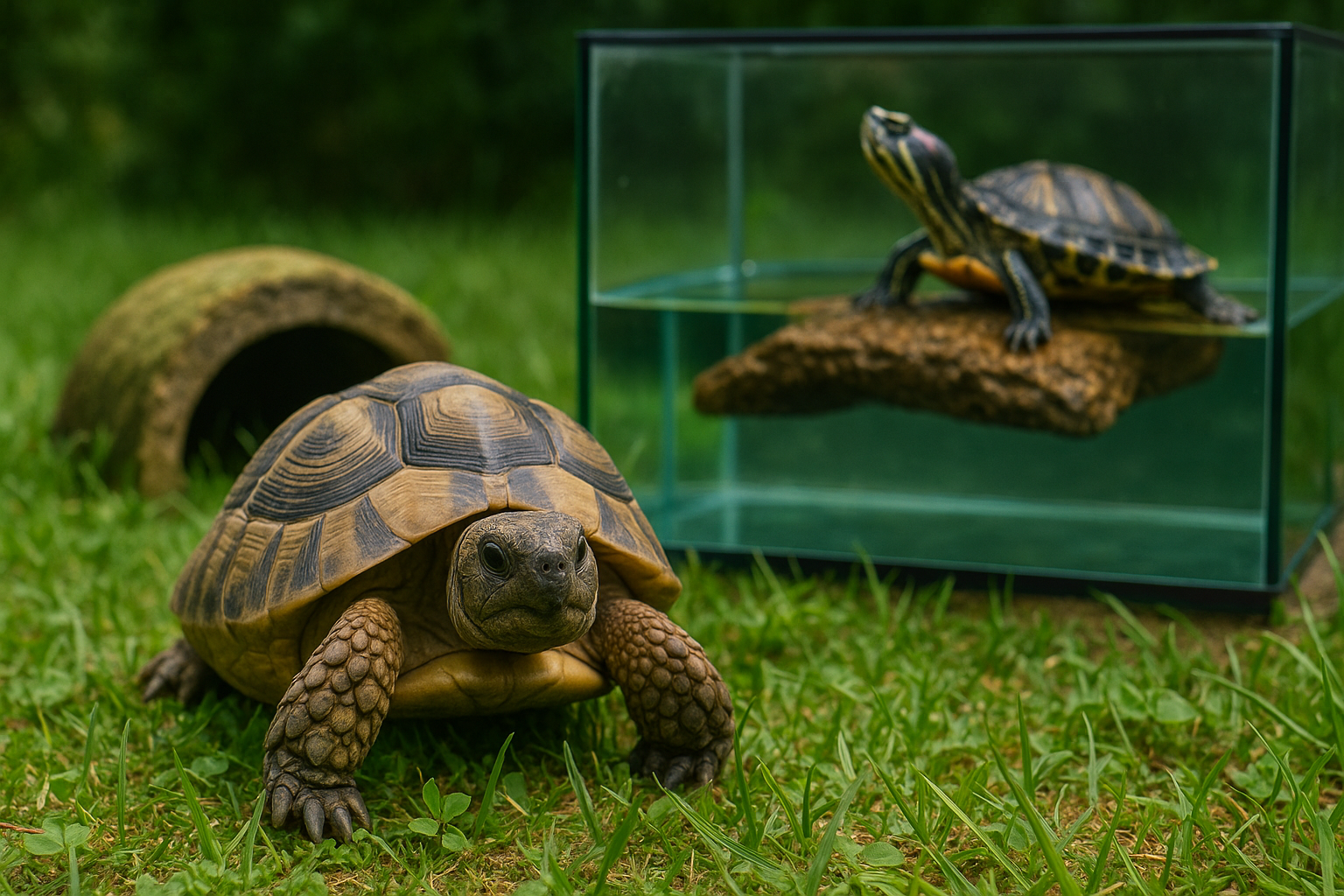 Tartaruga d’acqua e di terra: cosa sapere prima di adottarne una