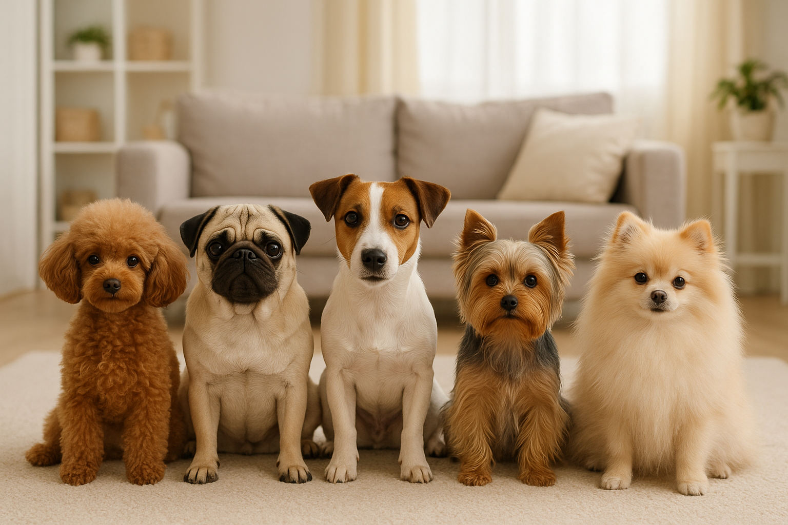 Razze di cani piccoli: dal barboncino al carlino, guida per scegliere il compagno ideale