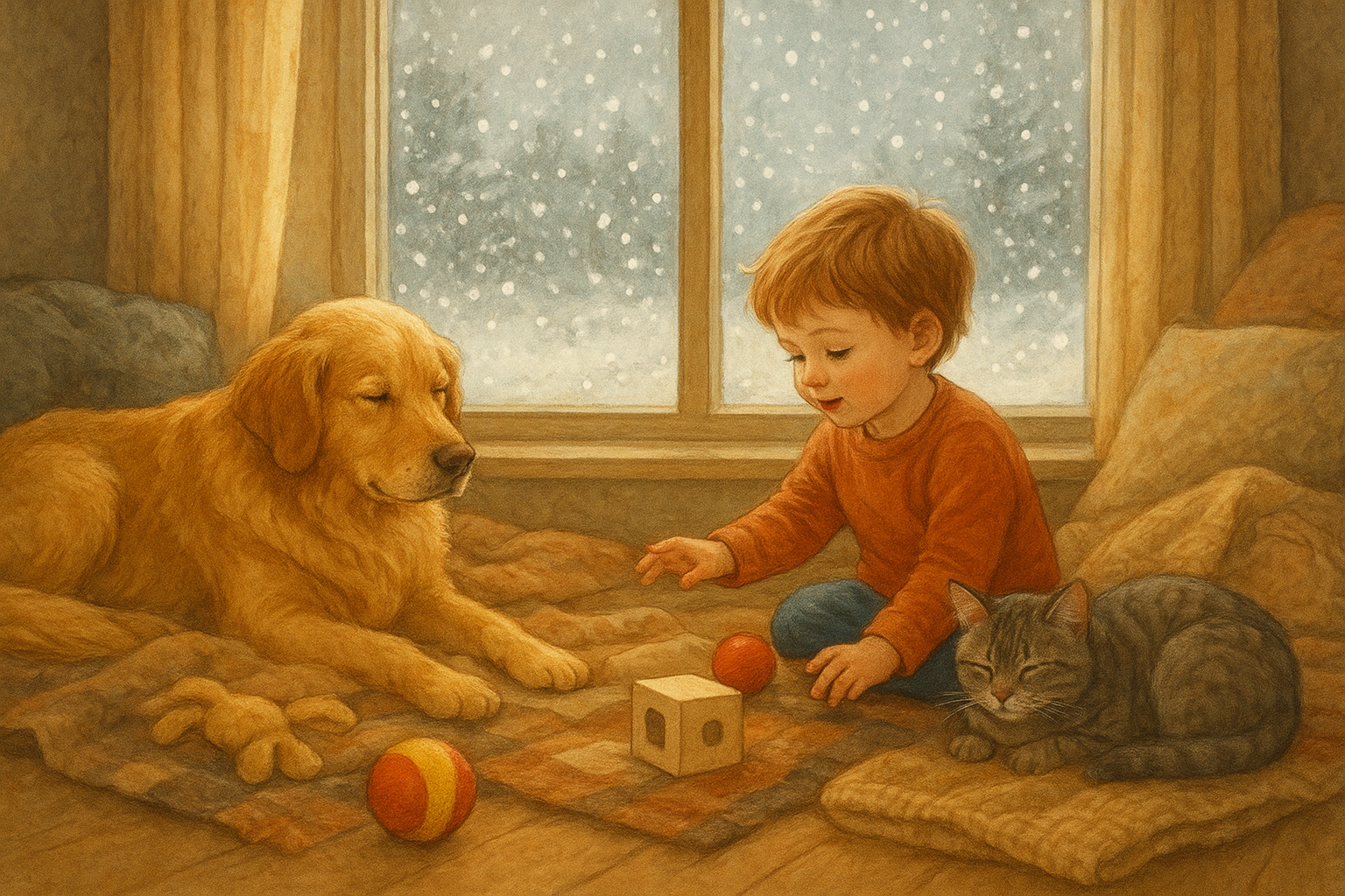 Animali domestici e inverno: strategie per vivere sereni tra giochi, calore e nuove routine