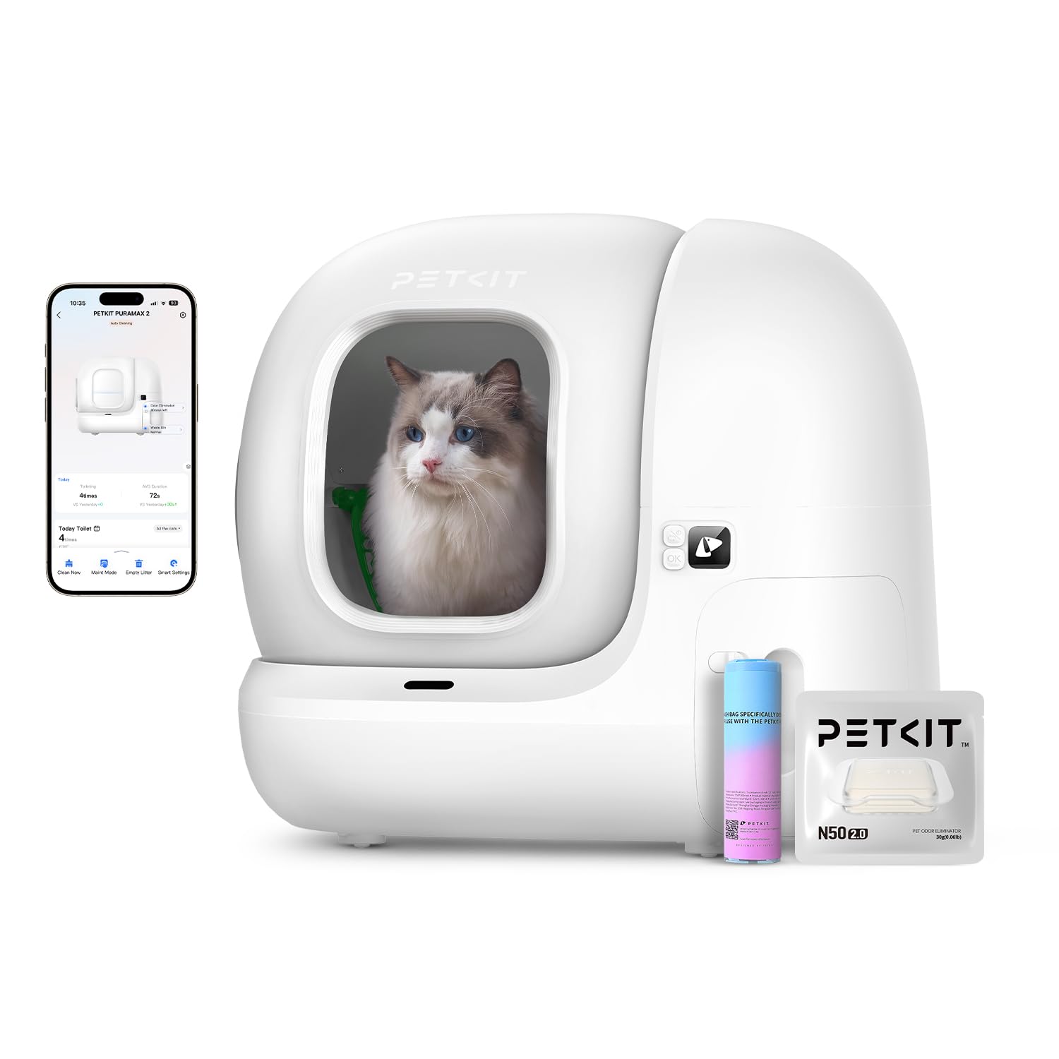 PETKIT Pura Max 2 lettiera gatto autopulente in offerta su Amazon: comodità, igiene e controllo smart