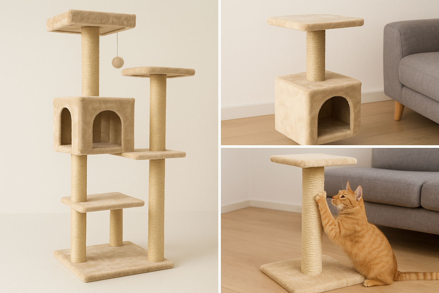 Come scegliere il tiragraffi giusto per il tuo gatto: materiali, forme e utilità reale