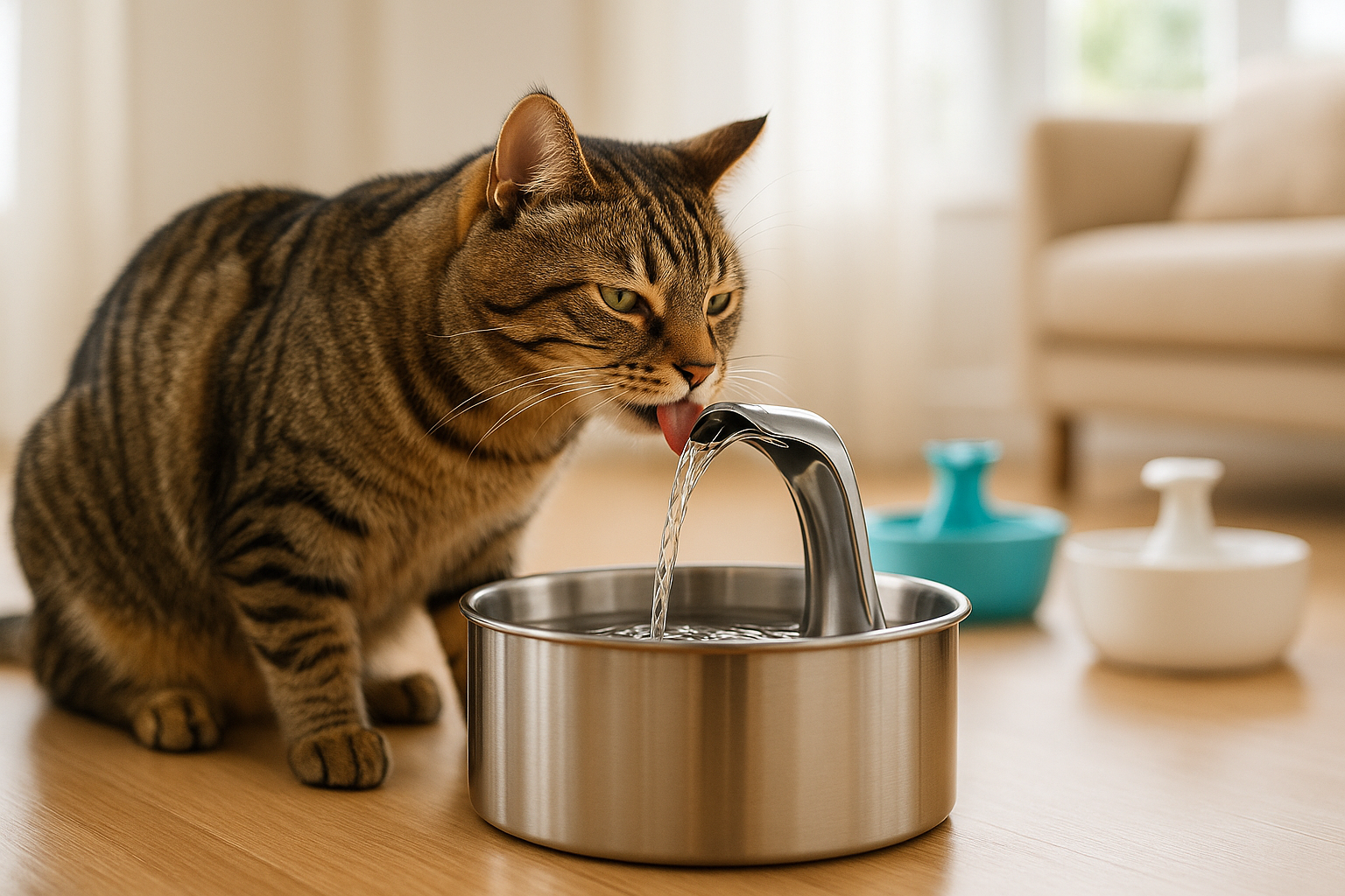 Fontanelle per gatti: perché aiutano a bere di più e quale modello scegliere