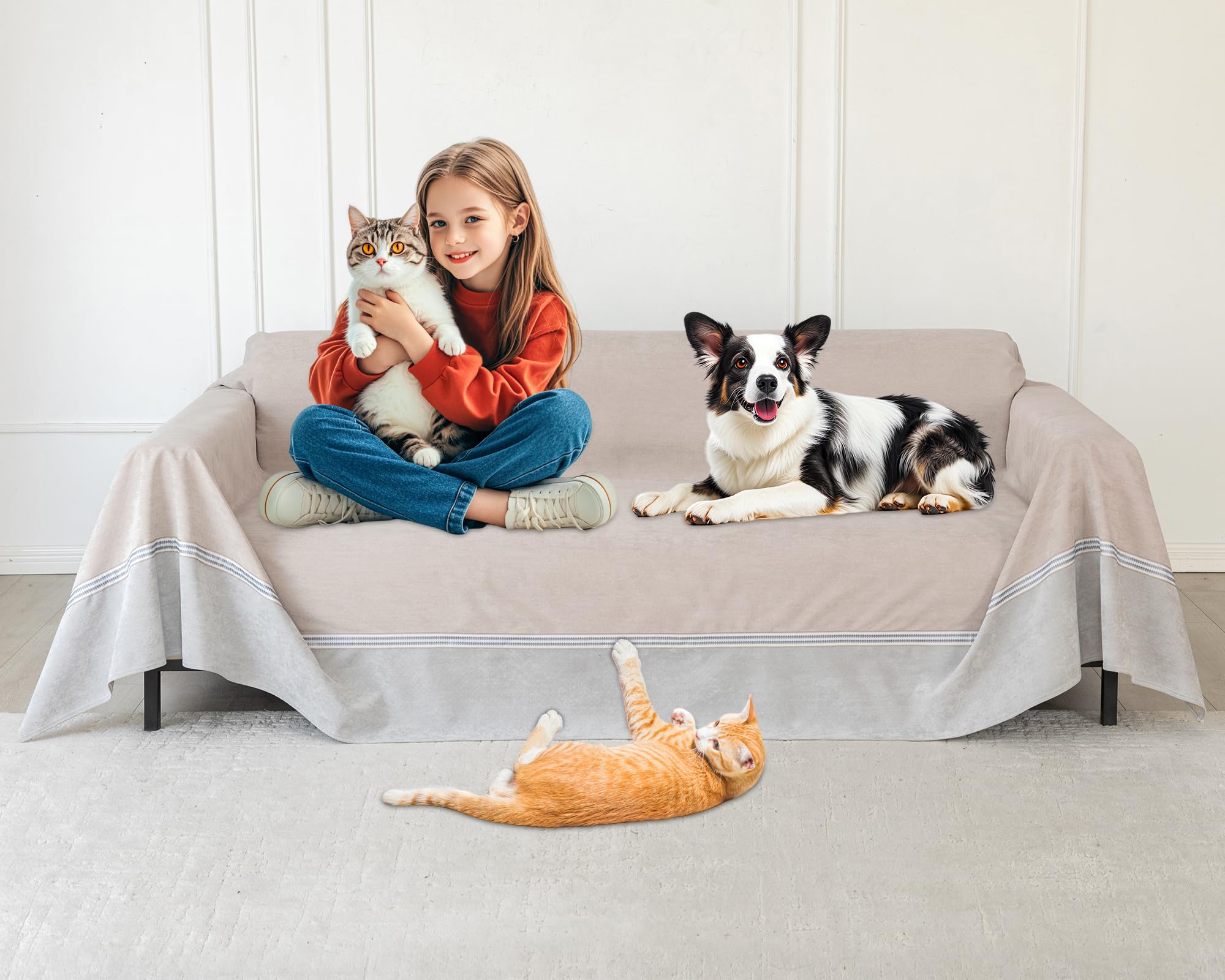 Loiion copridivano per animali: proteggi i tuoi mobili e rilassati con stile