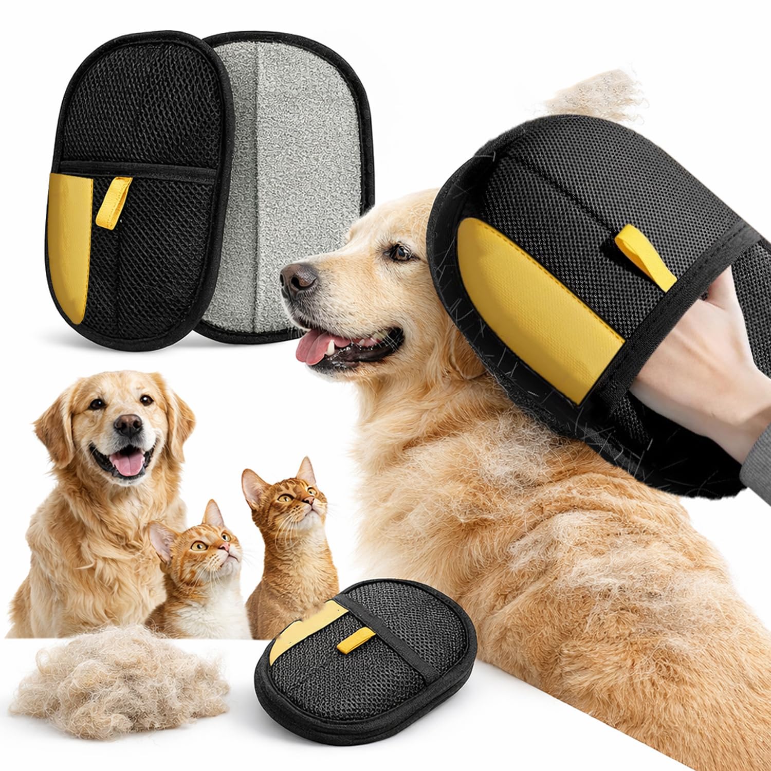 Guanto leva peli animali: il magnete magico per peli di cane e gatto ora in super offerta