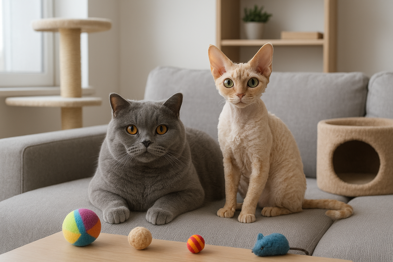 Razze e personalità: come scegliere il gatto giusto per la vita in appartamento