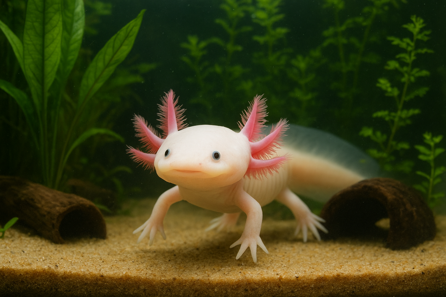 Le meraviglie dell’axolotl domestico: come prendersi cura della salamandra più affascinante per piccoli appassionati