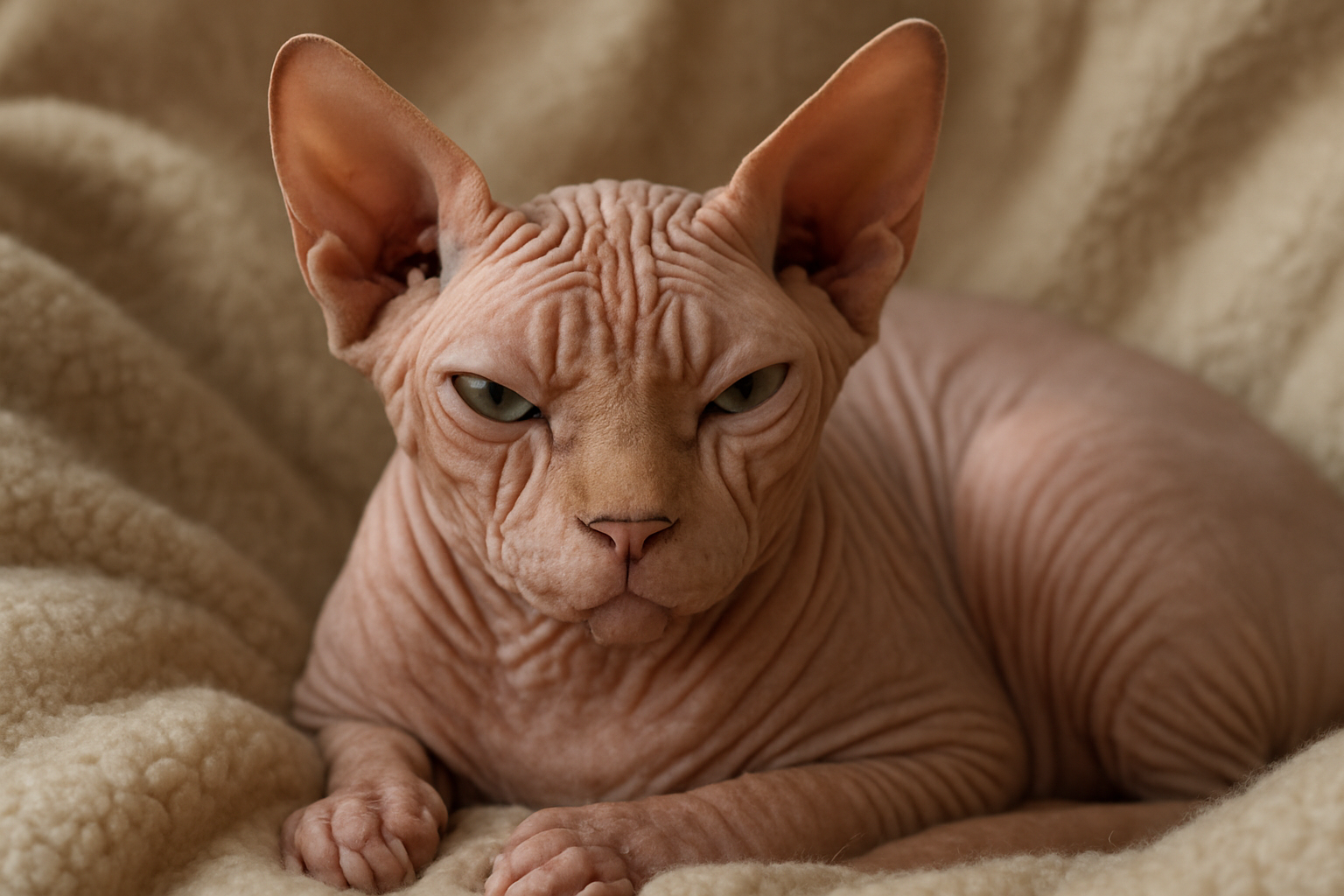 Gatto sphynx: come vivere e prendersi cura al meglio di una razza senza pelo