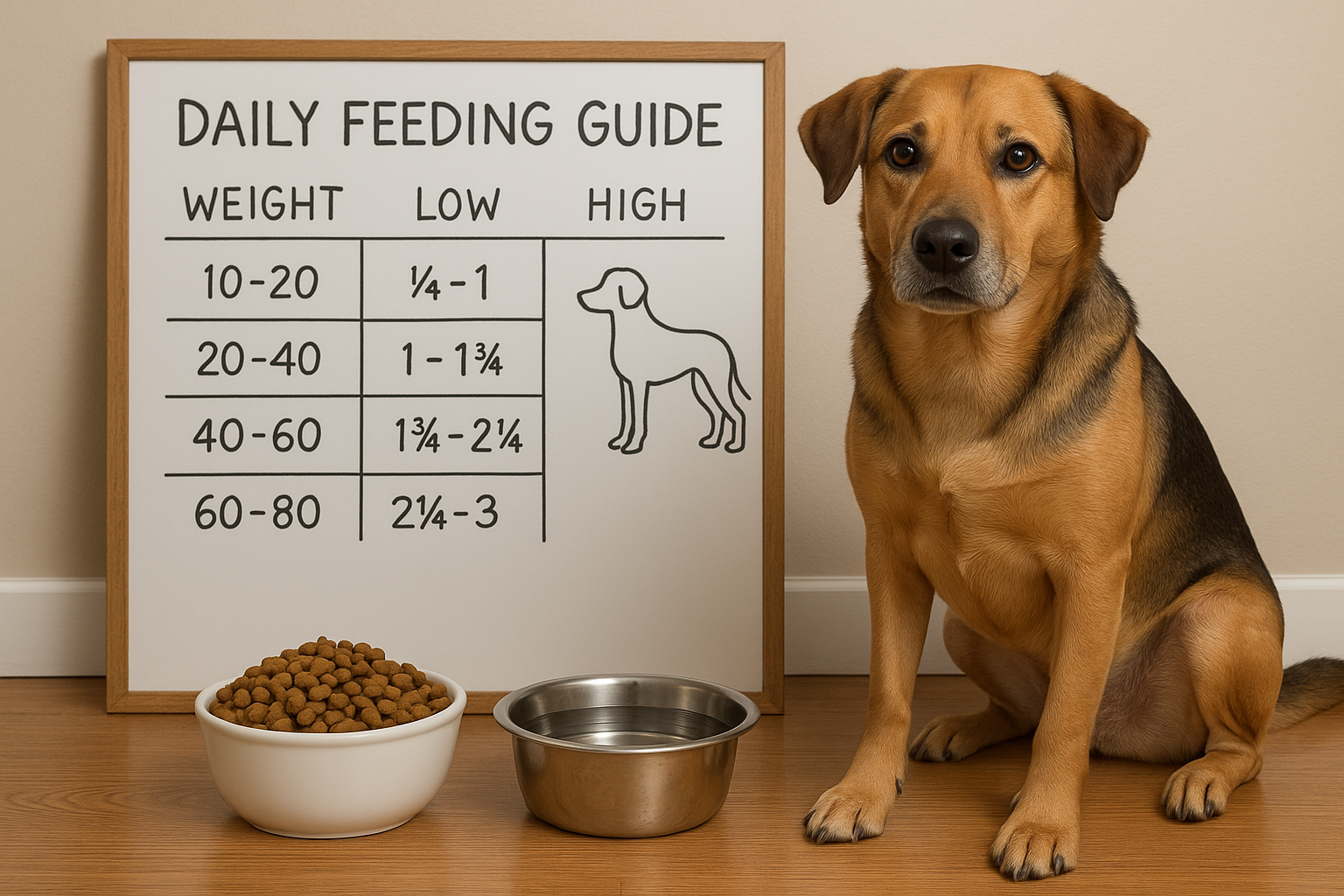 Dieta del cane: cosa può mangiare, calorie e tabella indicativa delle dosi giornaliere