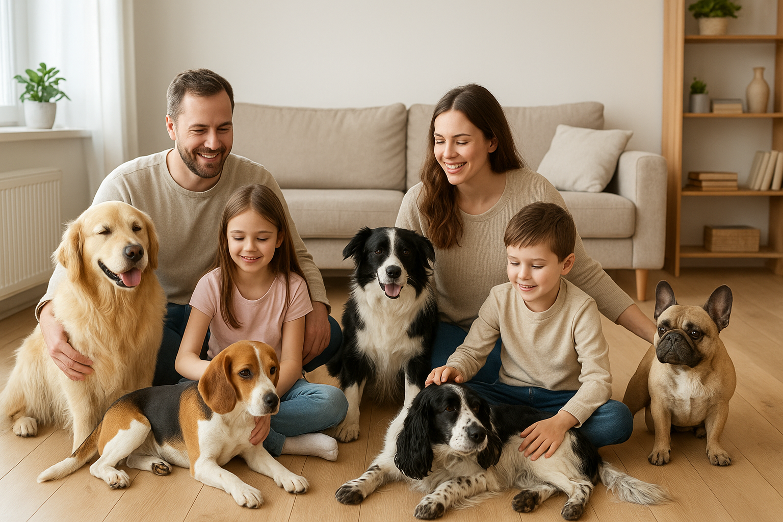 Cani di taglia media: 7 razze perfette per la famiglia tra carattere, esigenze e vita in appartamento