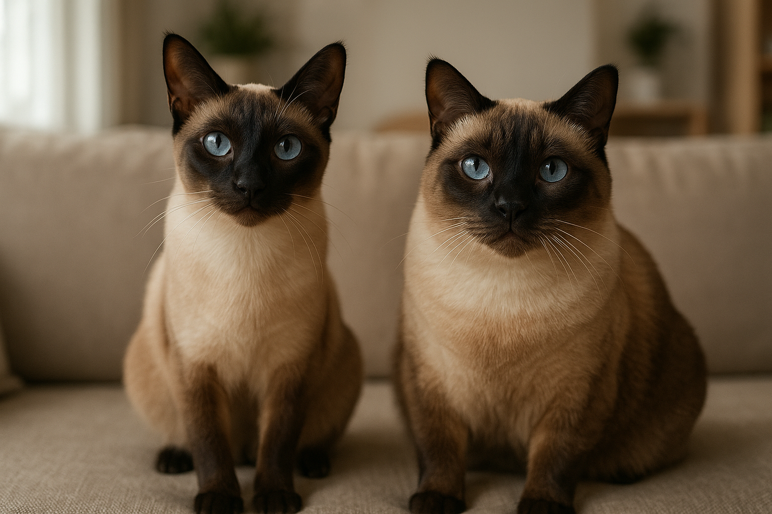 Gatto siamese moderno e tradizionale: carattere, convivenza in casa e gestione della vocalità