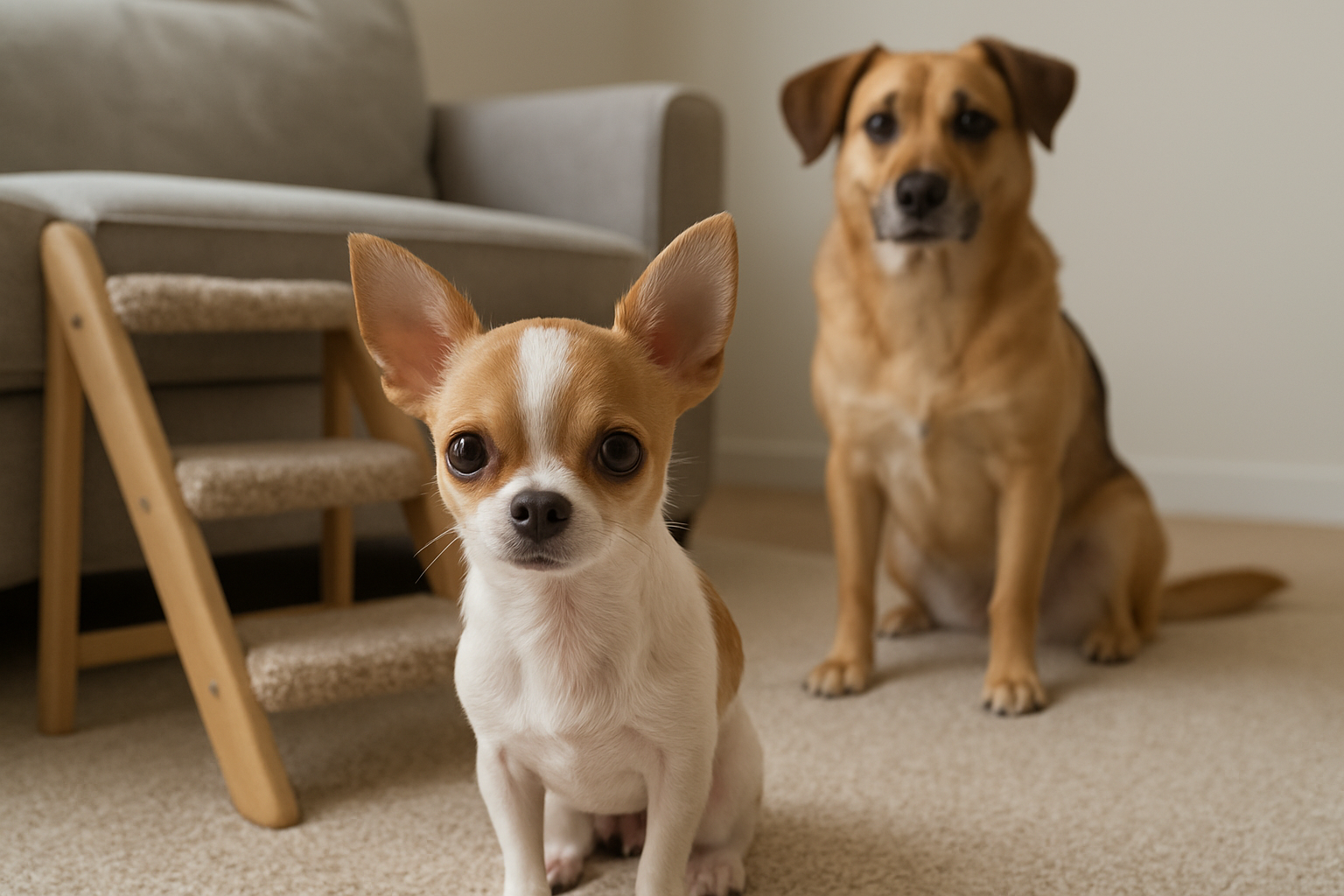 Vivere con cani molto piccoli: sicurezza in casa, passeggiate e rapporto con cani più grandi