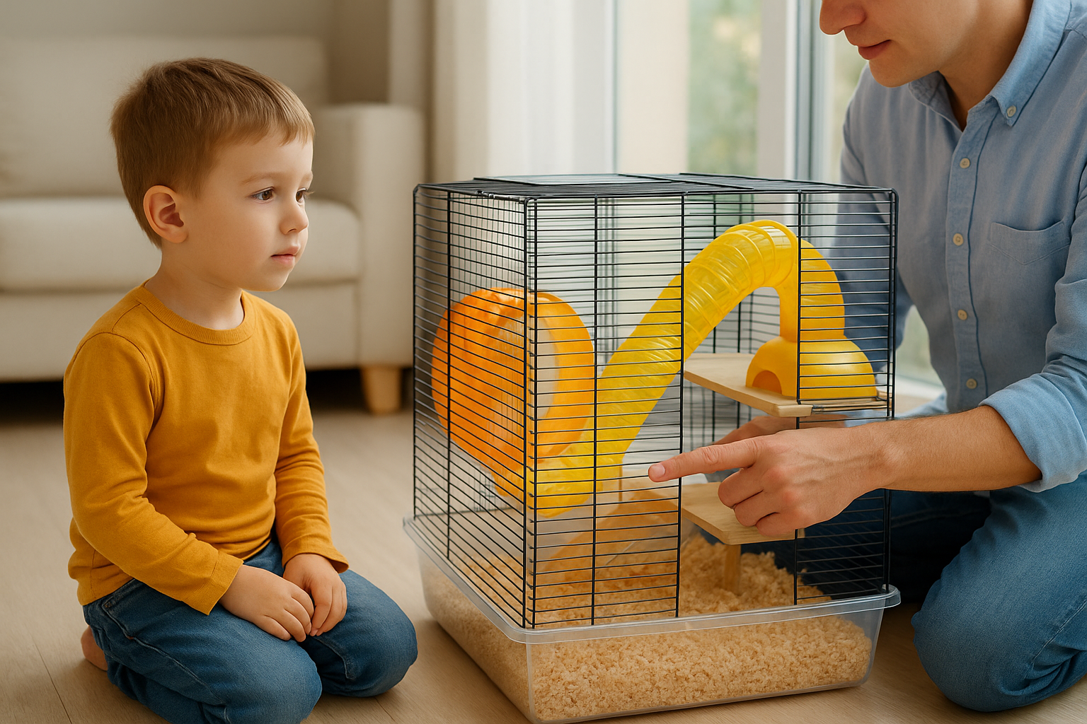 Criceti e bambini: come scegliere la specie giusta e organizzare la gabbia in sicurezza