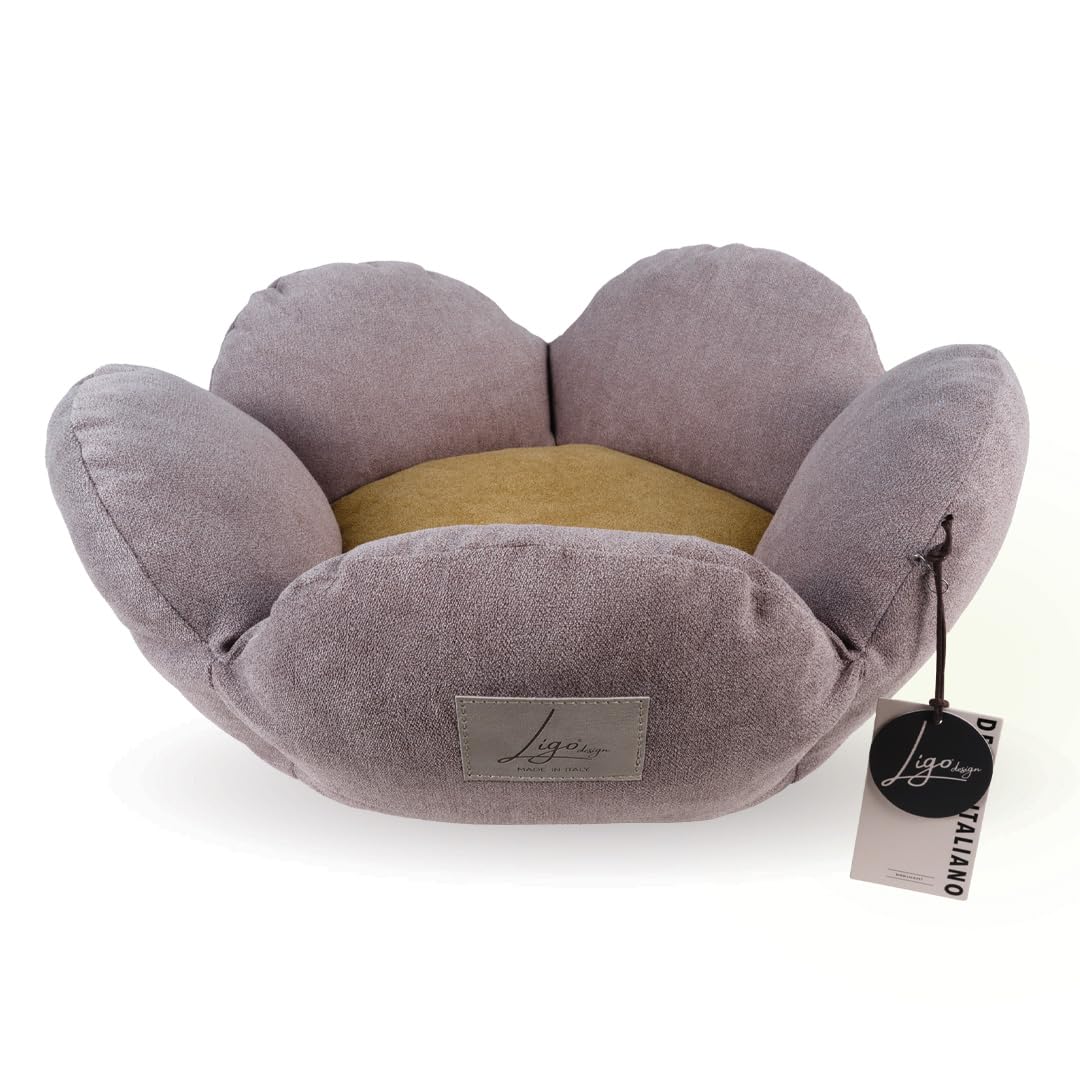 Ligo Fiore, cuccia sfoderabile per gatti e cani piccoli: comfort made in Italy a prezzo interessante