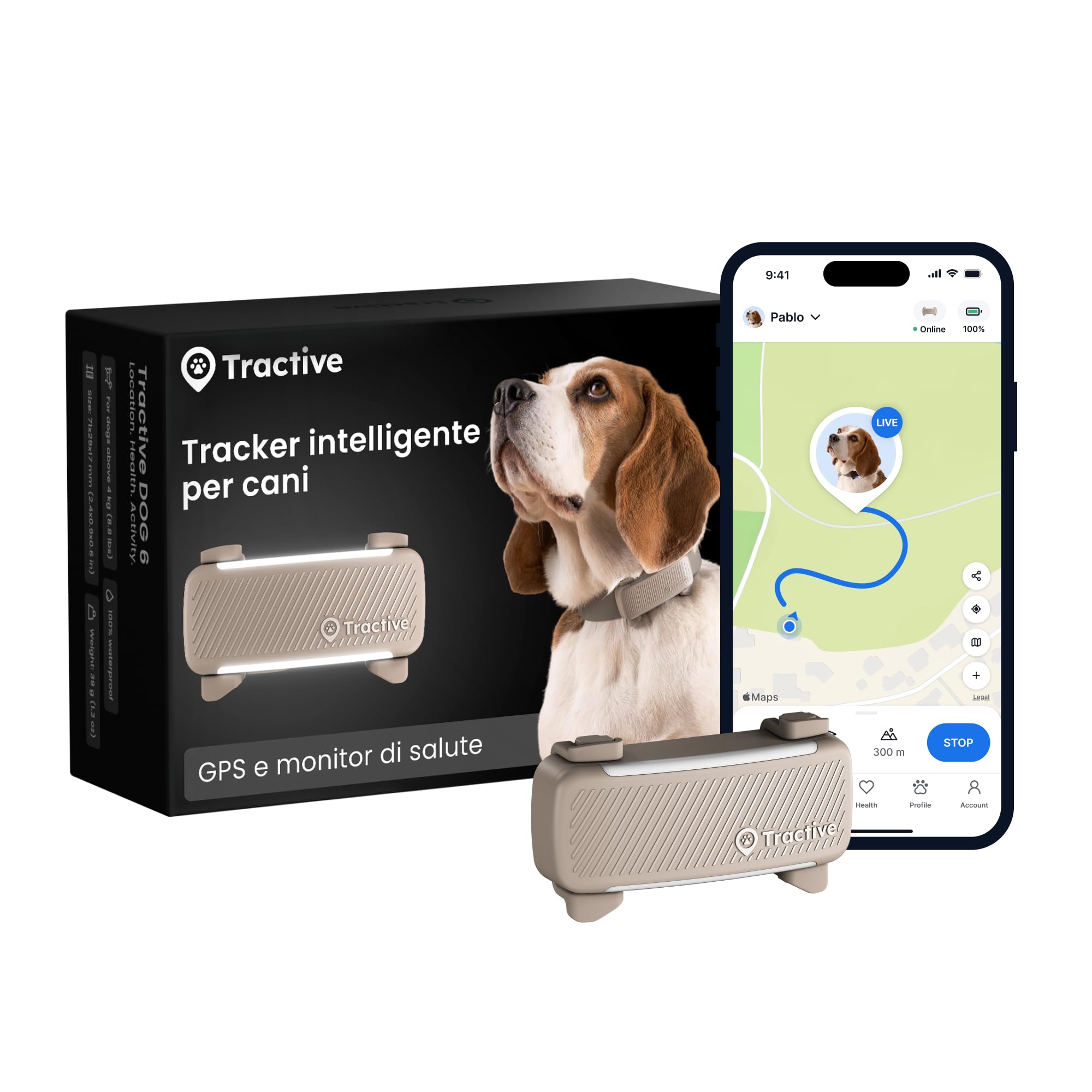 Tractive GPS per cani 2025, il localizzatore per cani più venduto ora in offerta su Amazon