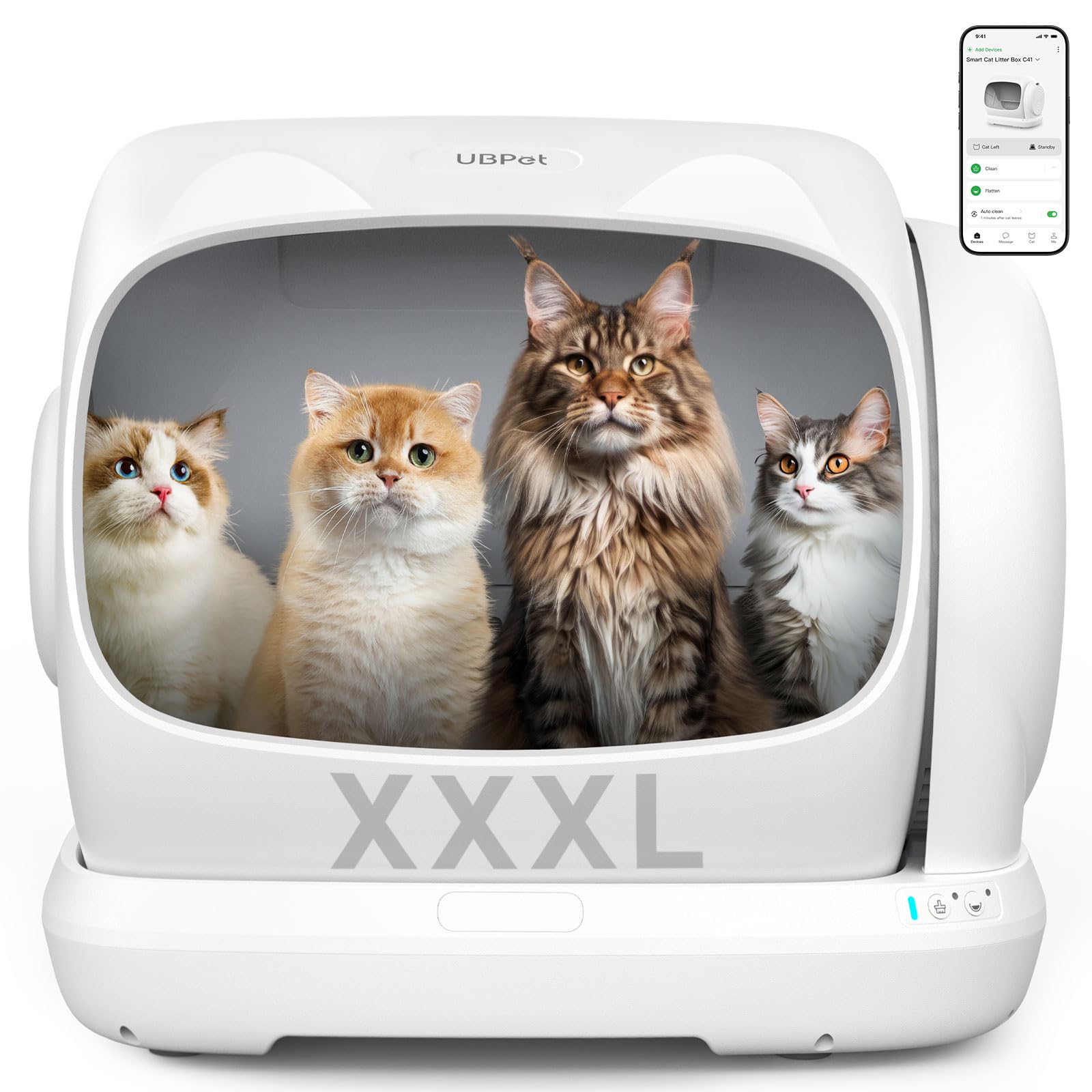 UBPET XXXL, lettiera gatto autopulente extra capiente ora a prezzo ribassato su Amazon
