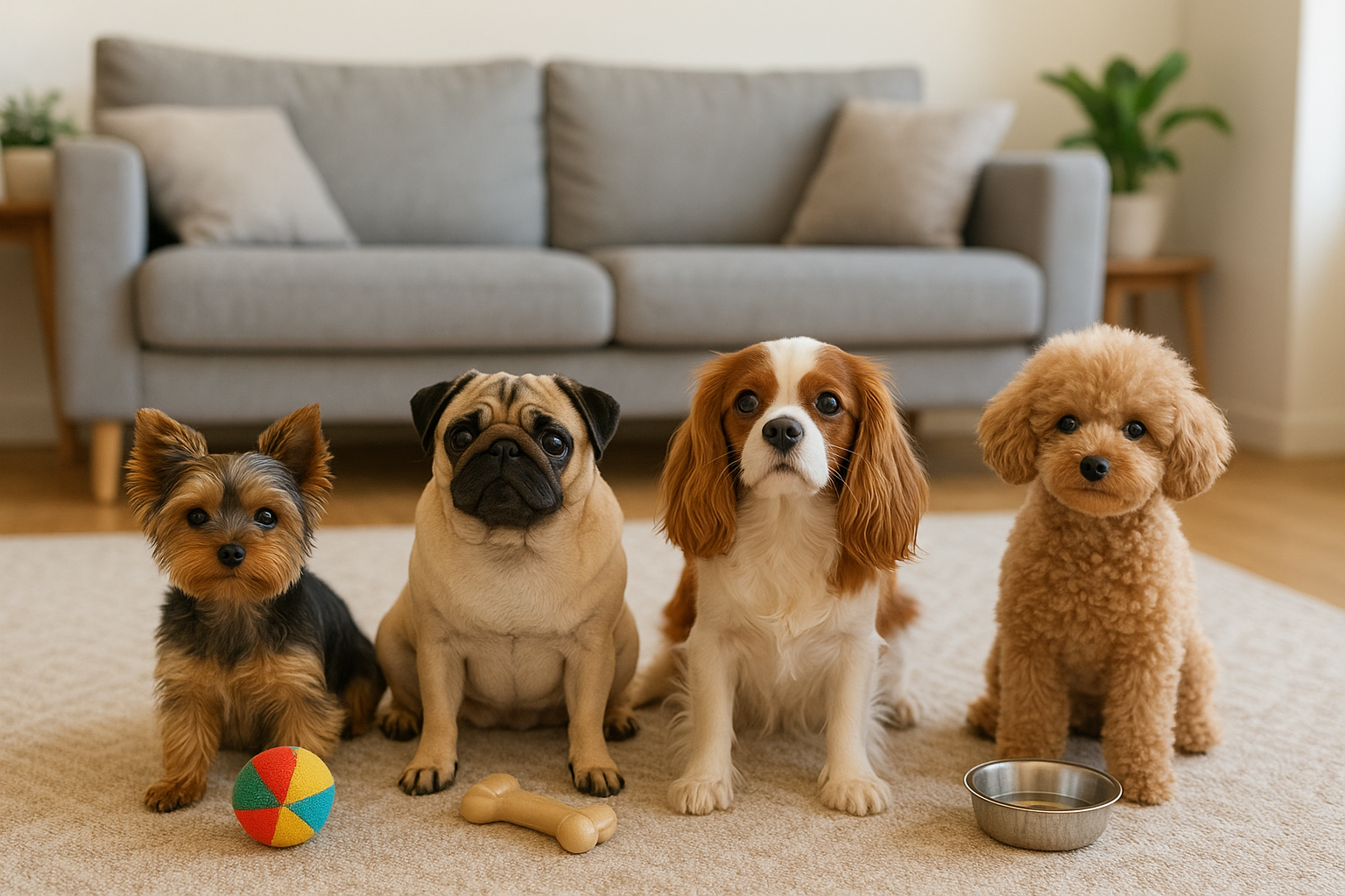 Cani piccoli di taglia: elenco razze, carattere e consigli per la vita in appartamento