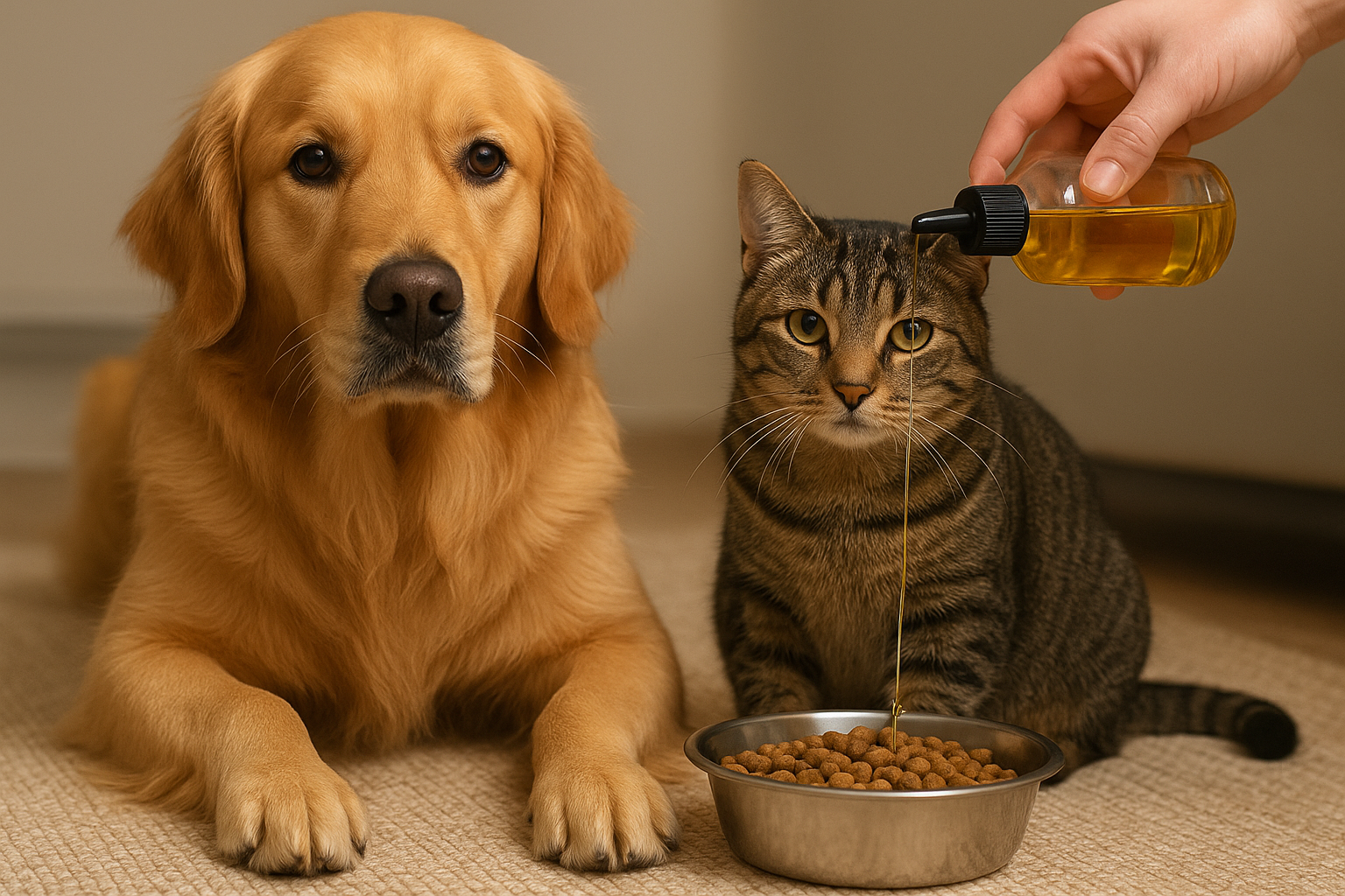 Omega 3 per cani e gatti: a cosa servono davvero e quando integrali nella dieta