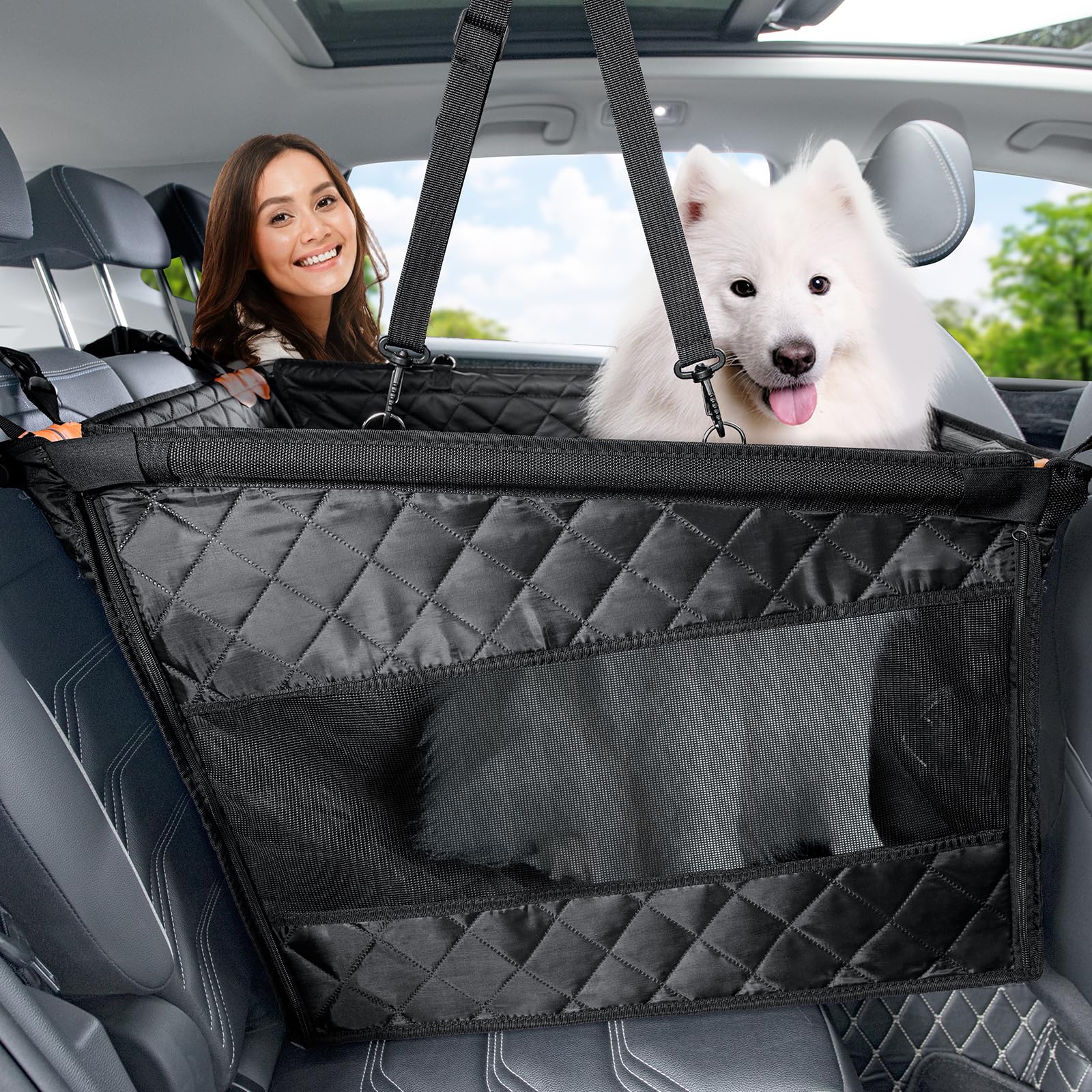 Pecute coprisedile auto per cani: protezione totale per sedili e viaggio più sicuro