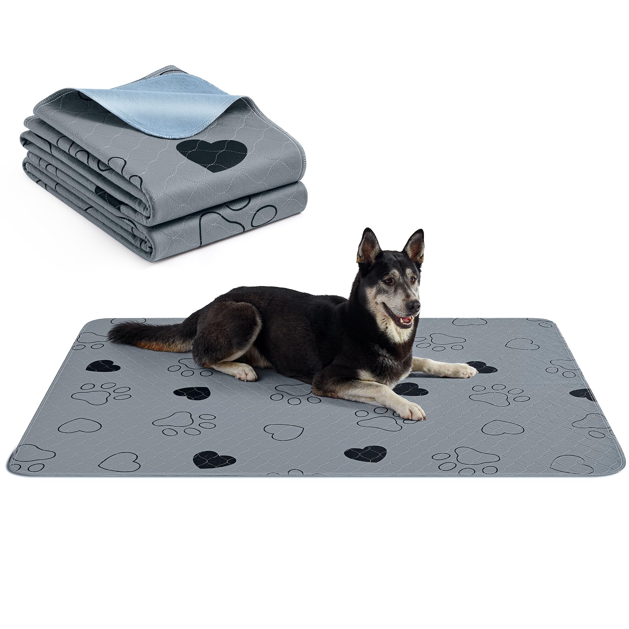 Feandrea tappeti lavabili per cani XXL, set di tappetini riutilizzabili in promo su Amazon