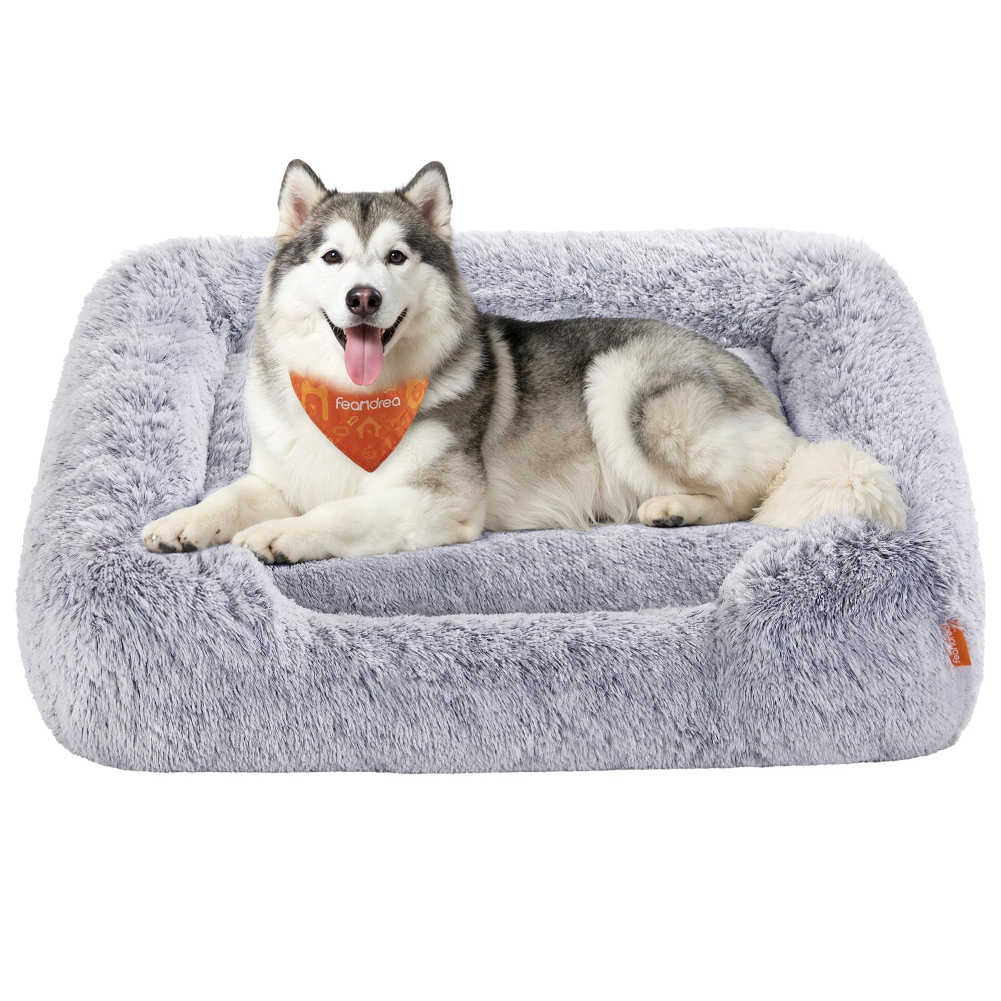 Feandrea cuccia per cani extra grande 120×85: divano imbottito sfoderabile in promozione