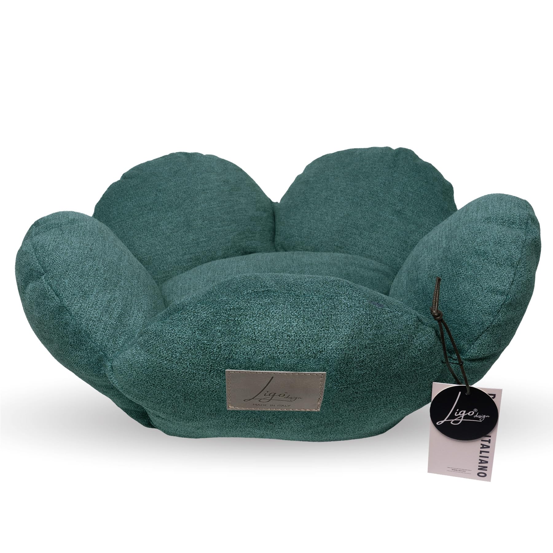 Cuccia Ligo Fiore XS per gatti e cani piccoli: nido sfoderabile fatto a mano in Italia a prezzo interessante