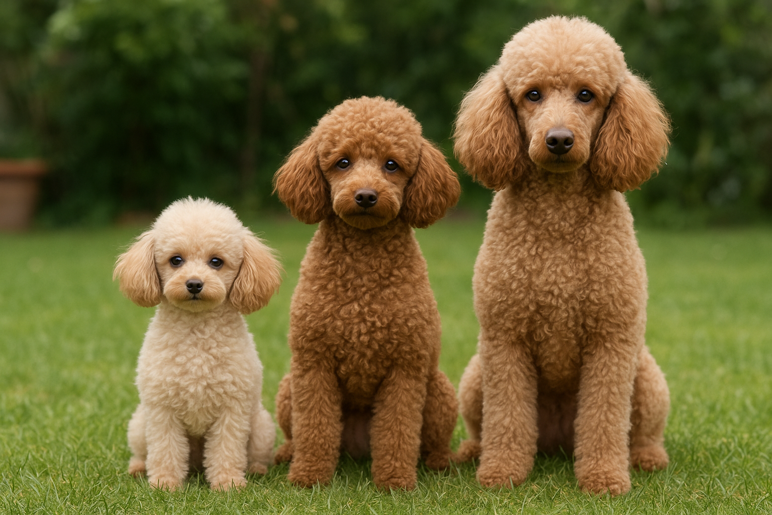 Barboncino toy, nano e medio: differenze di taglia, carattere e bisogni quotidiani