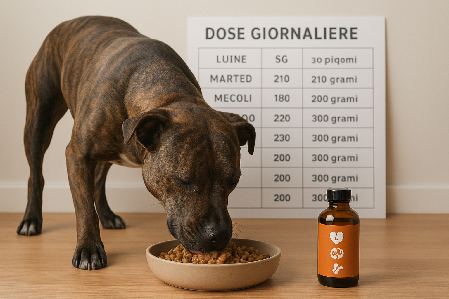 Dieta del cane: tabella dosi, calorie e alimenti da evitare