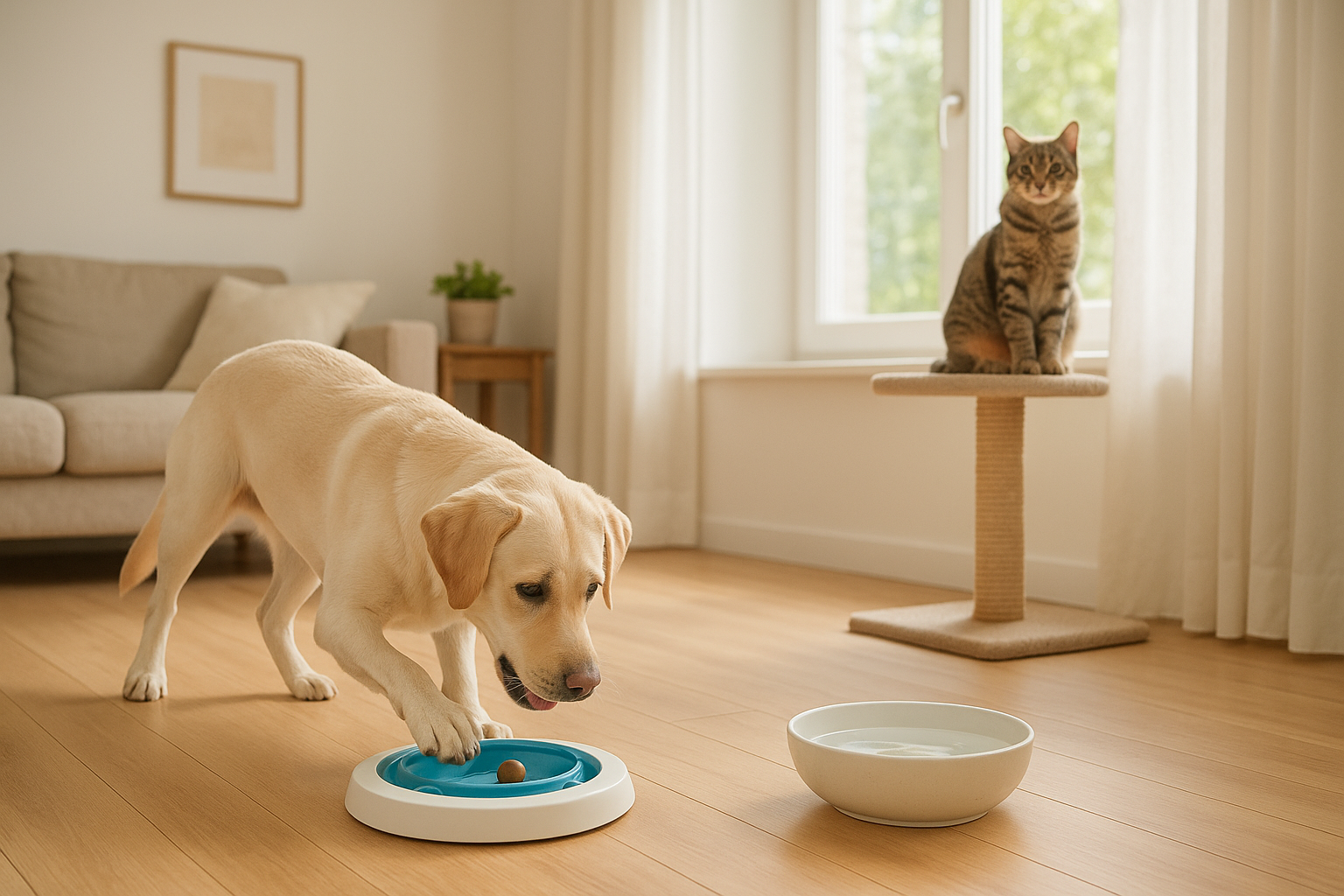 Vivere con gli animali: routine quotidiana tra giochi, cura e benessere