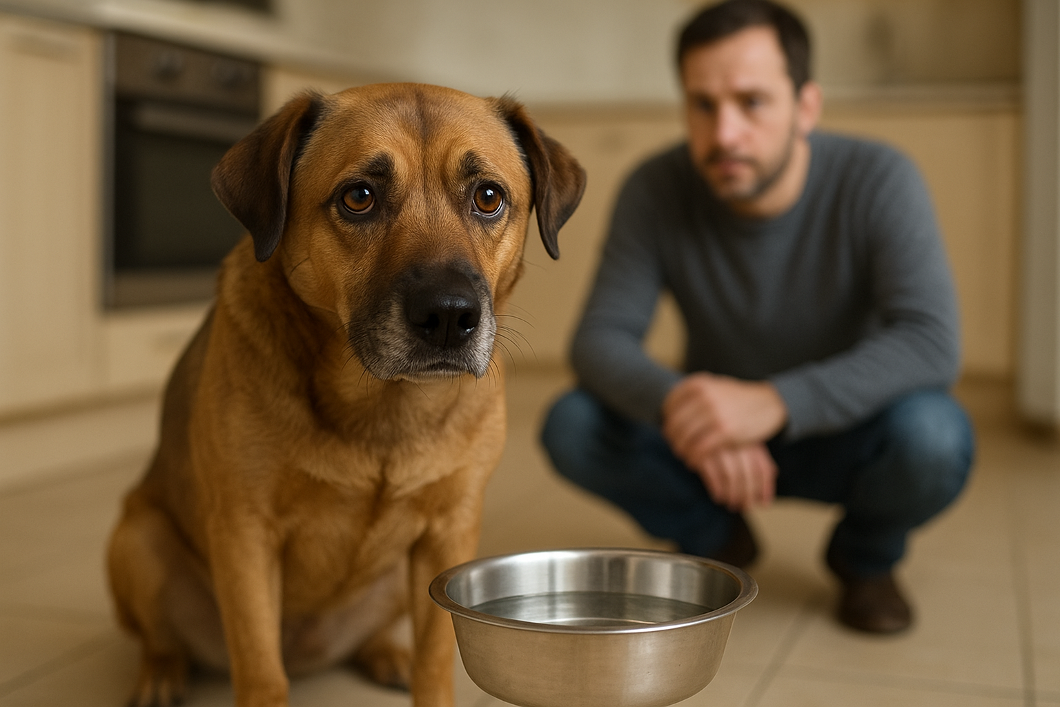 Diarrea improvvisa nel cane: possibili cause, cosa fare a casa e quando correre dal veterinario