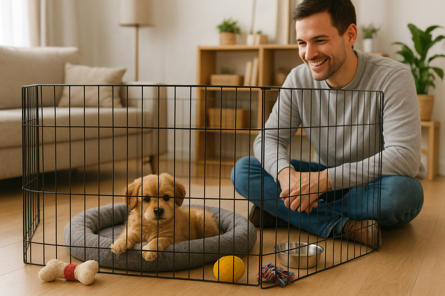 Box e recinti per cani da interno: come scegliere il modello giusto per cuccioli e cani piccoli