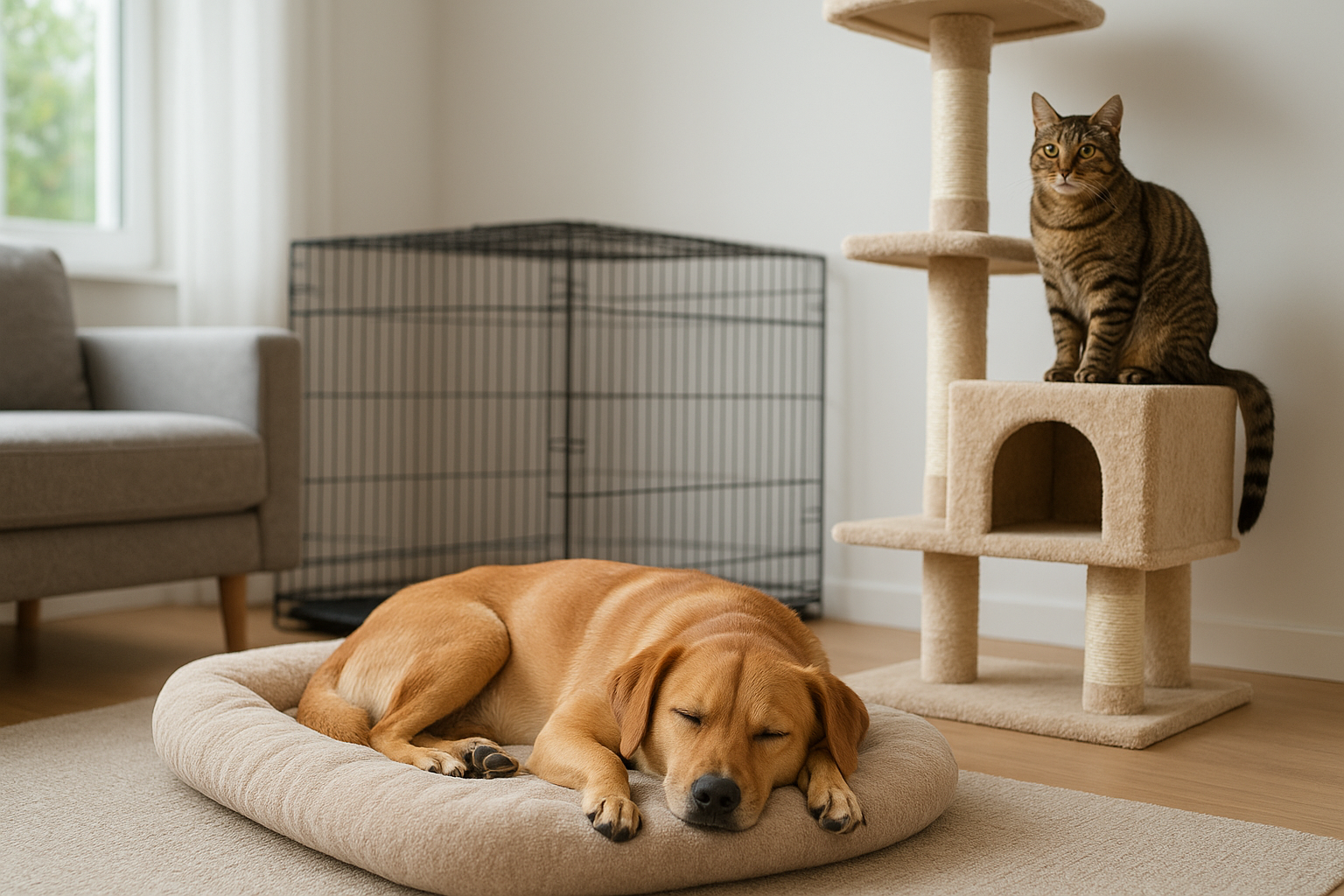 Cuccia per cani e tiragraffi per gatti: come scegliere i prodotti giusti