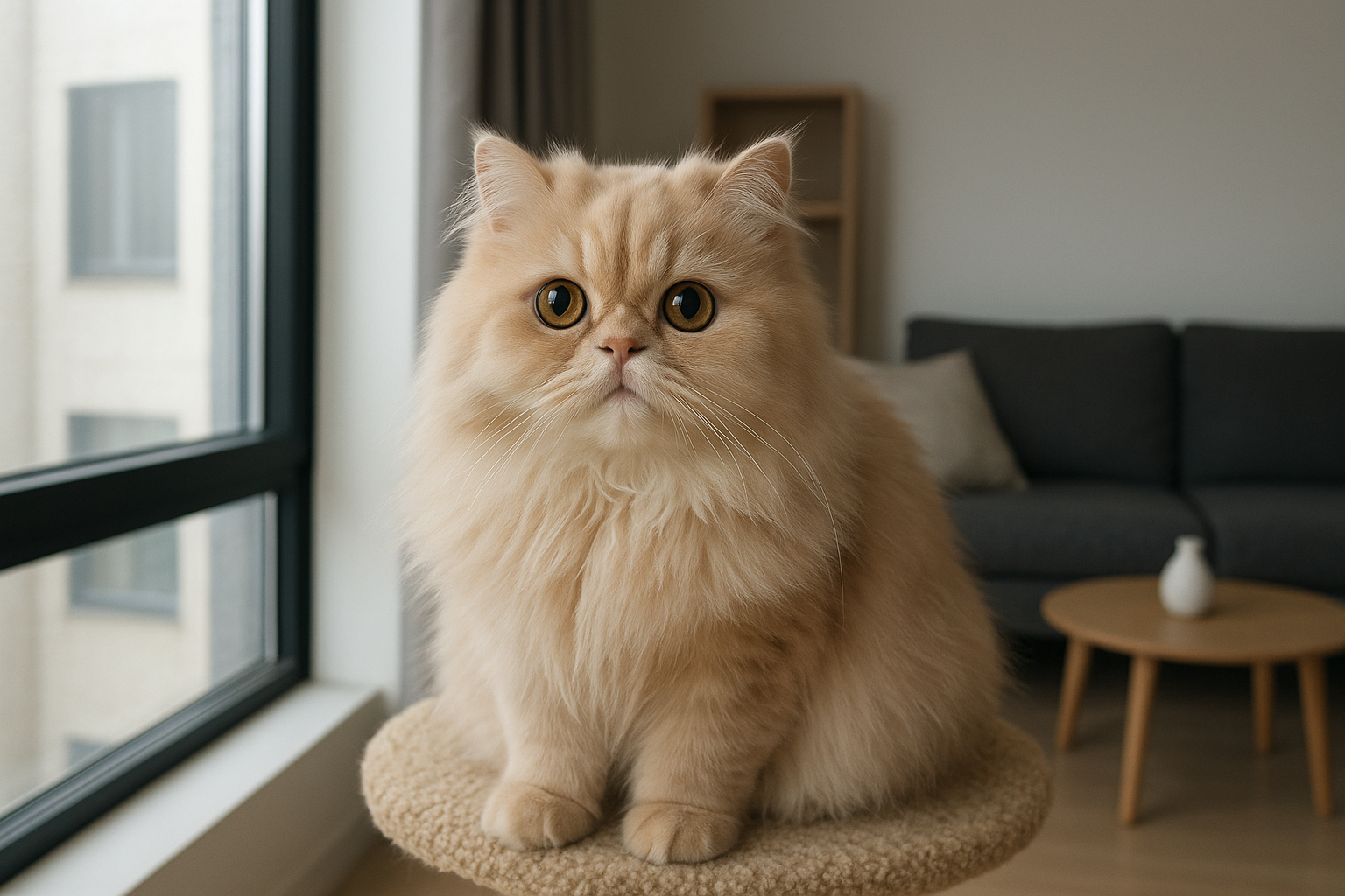 Gatto persiano: cura del mantello lungo, gestione degli occhi e vita in appartamento