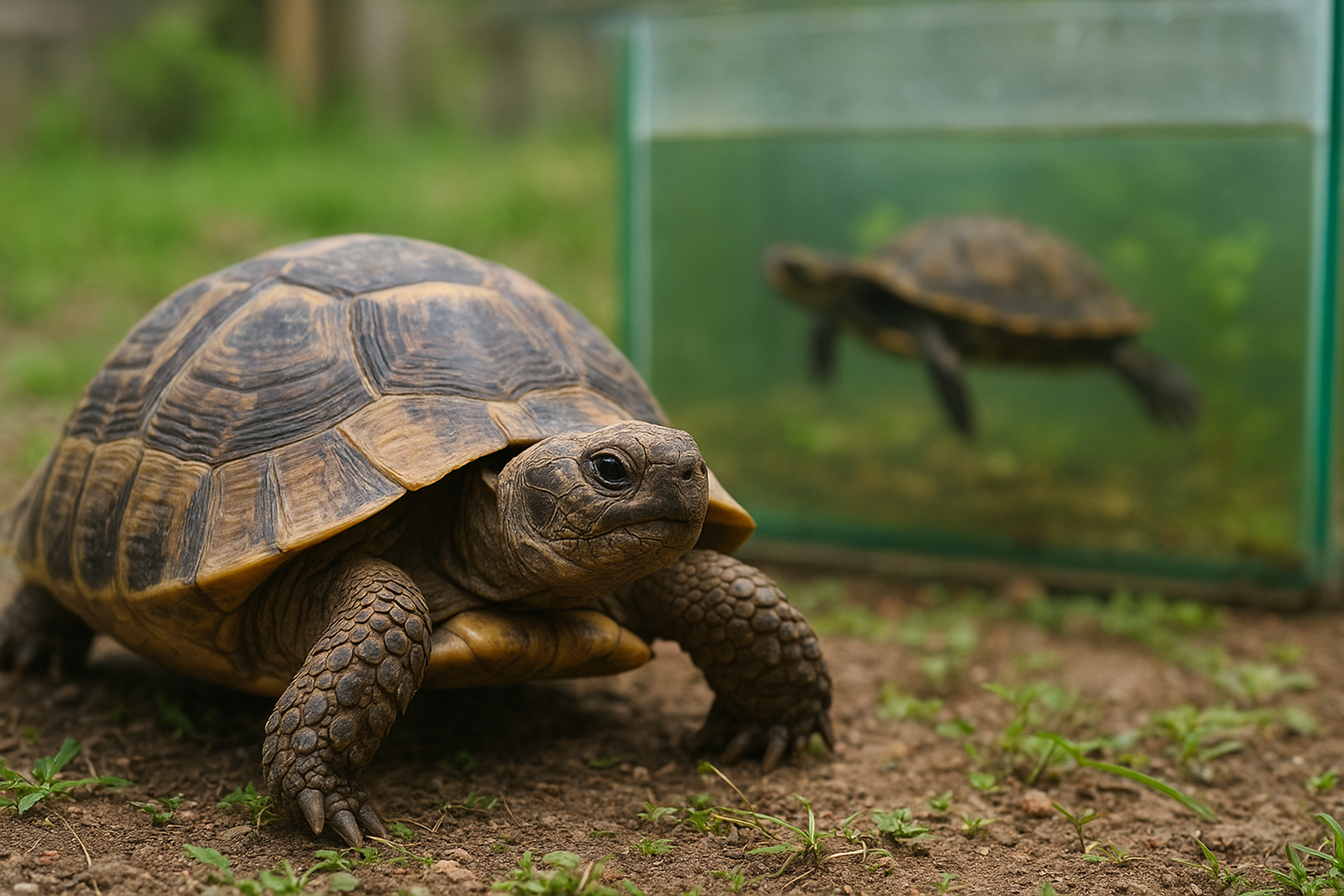 Tartaruga di terra e d’acqua: cosa sapere prima di adottarla