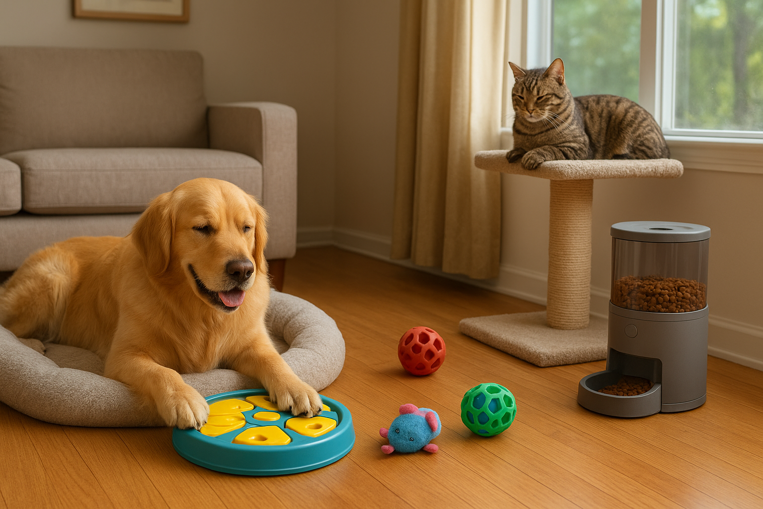 Come vivono i cani e i gatti la solitudine: organizzare casa, giochi e routine quando il proprietario è spesso fuori