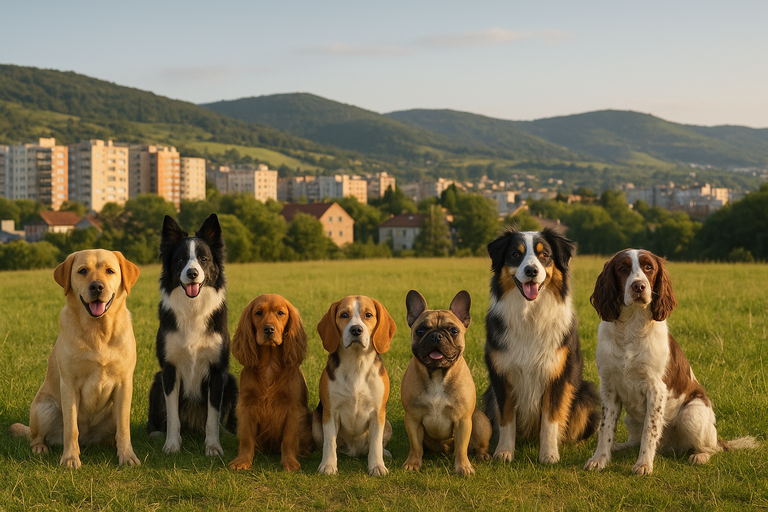 Cani di taglia media: 7 razze familiari perfette per chi vive tra città e campagna