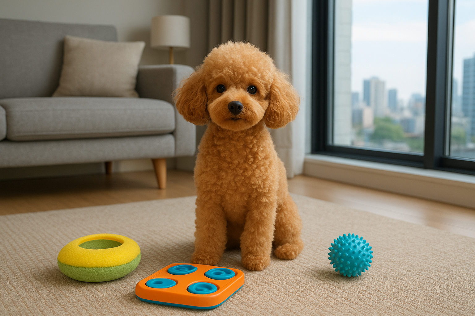 Barboncino toy e nano in appartamento: carattere, bisogni quotidiani e errori da evitare