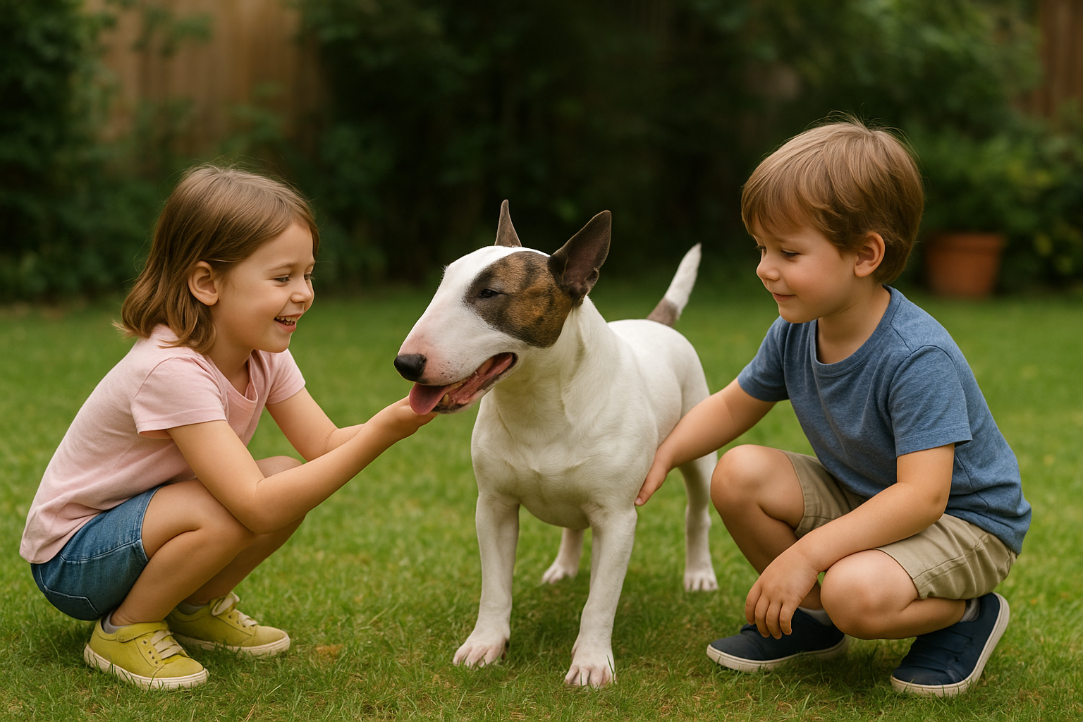 Bull terrier in famiglia: carattere reale, gestione quotidiana e attività consigliate