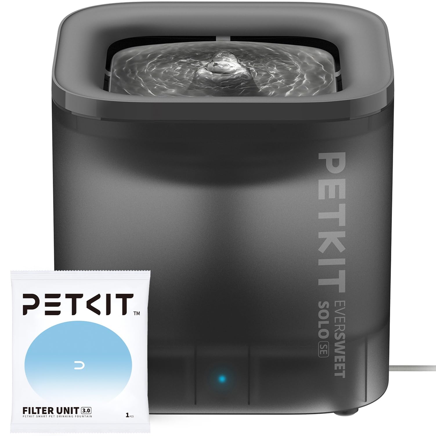 PETKIT CYBERTAIL fontanella per gatti da 1,8 L: pompa senza fili e filtro evoluto ora a un ottimo prezzo