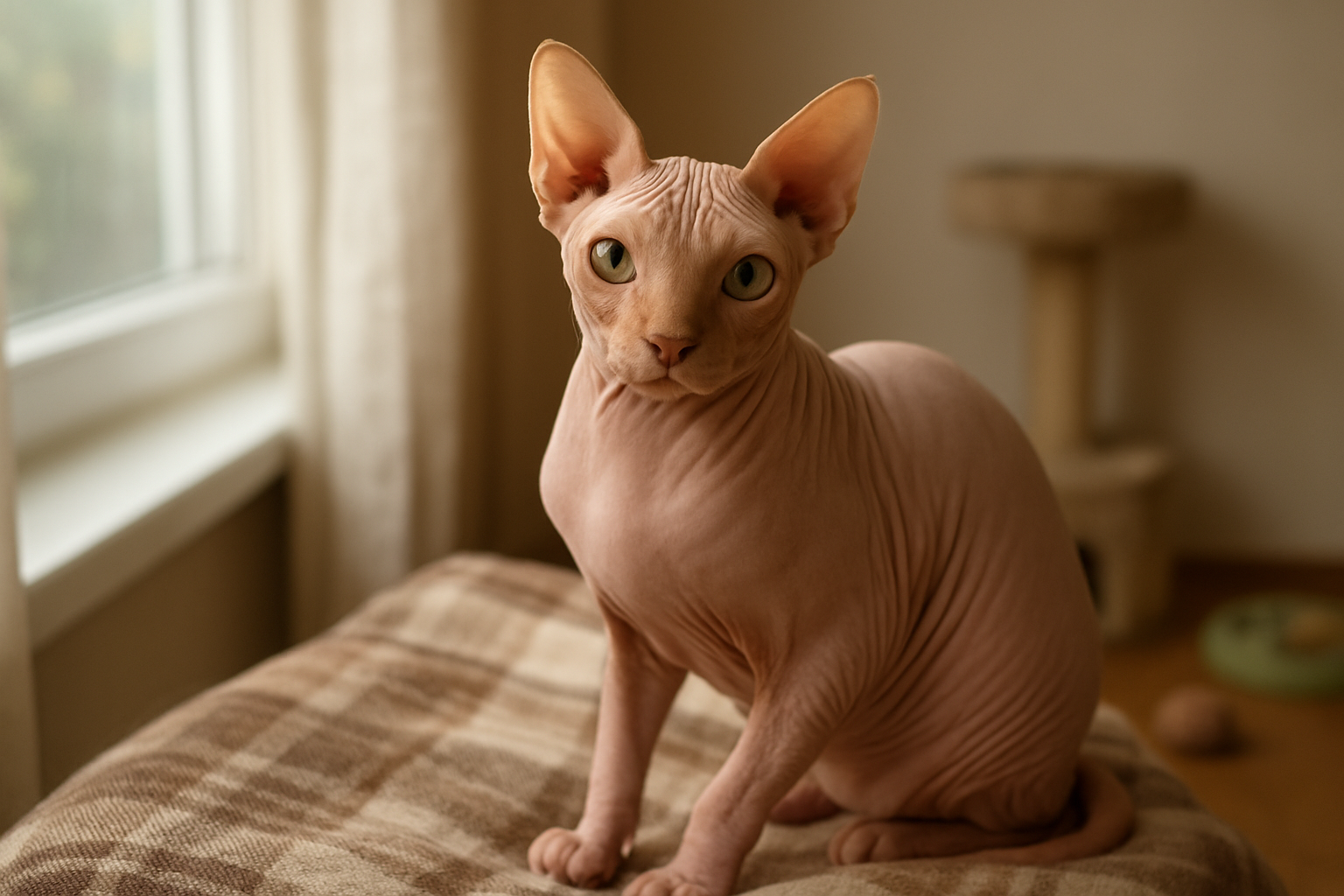 Gatto senza pelo (sphynx e altre razze nude): cura quotidiana della pelle, alimentazione e vita in appartamento