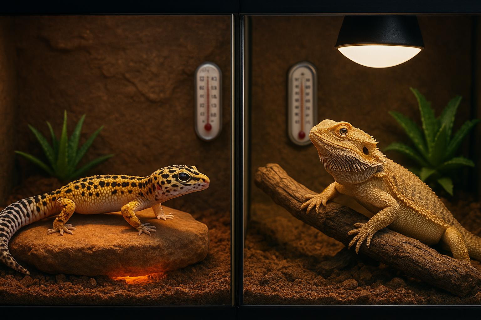 Piccoli rettili in casa: gechi leopardini e draghi barbuti come primi rettili da compagnia