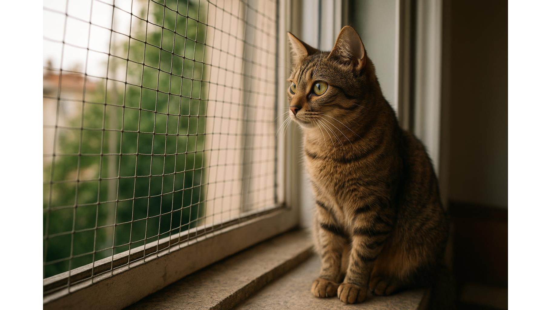Gatto e finestre aperte: come prevenire cadute e incidenti senza rinunciare all’aria fresca