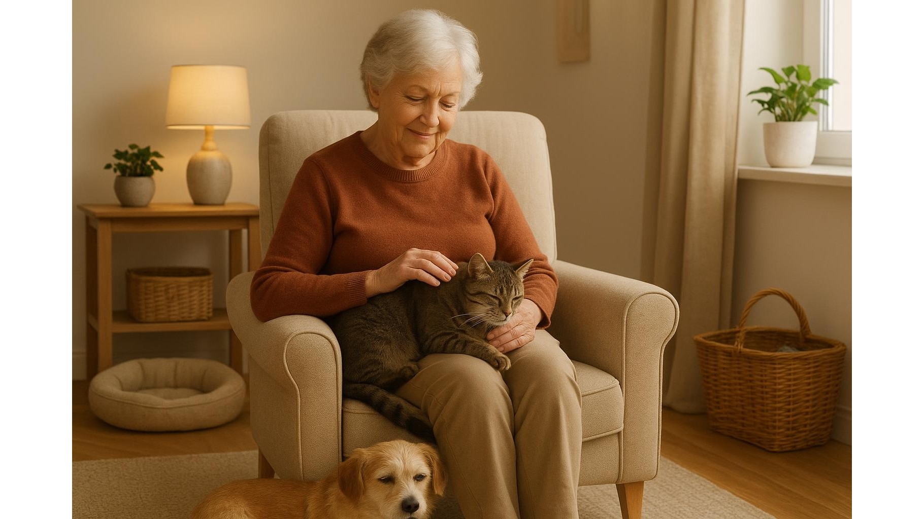 Quando il pet entra in famiglia dopo i 60 anni: organizzare casa, salute e supporto nella terza età