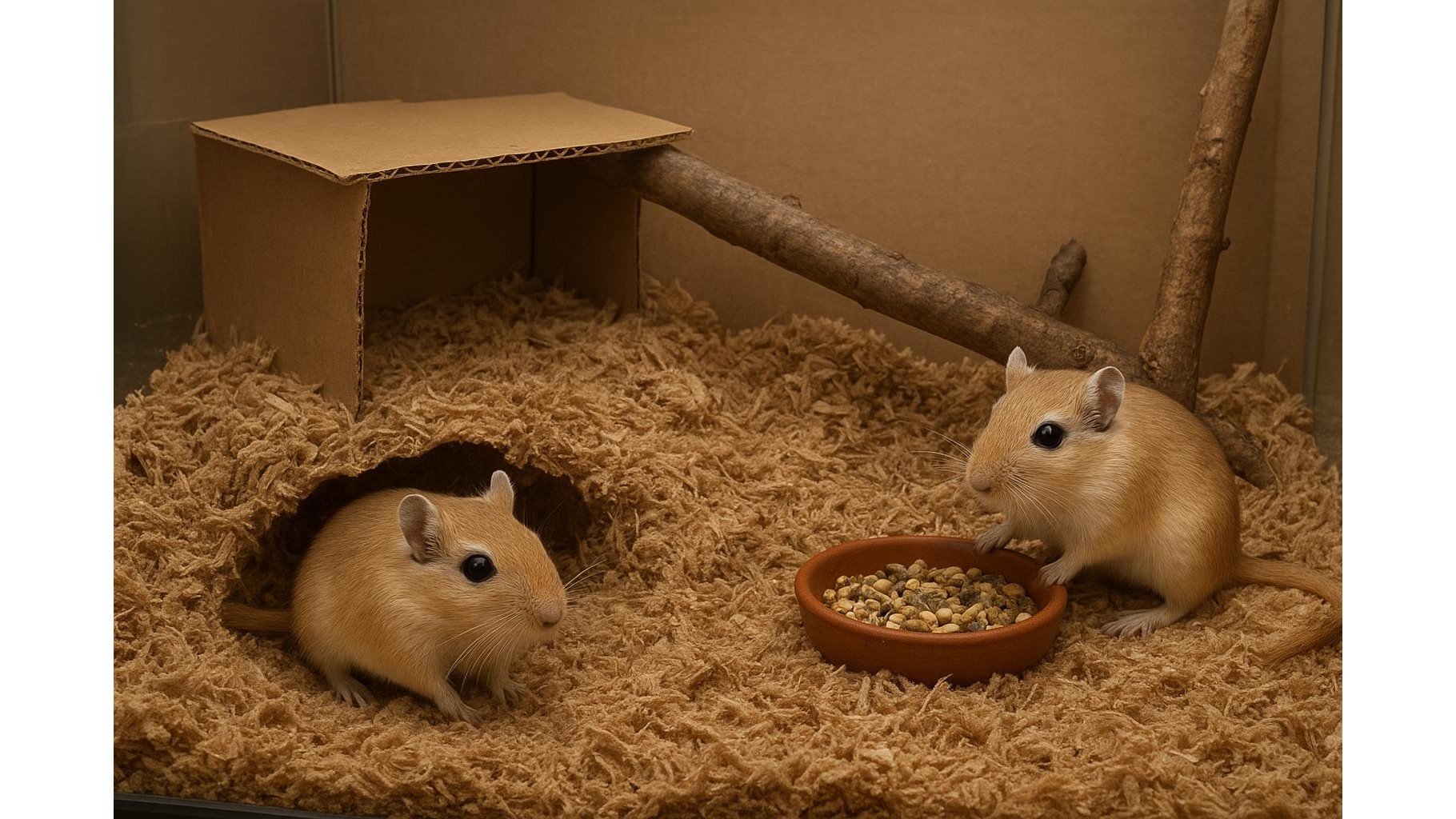 Gerbilli domestici: differenze rispetto ai criceti e guida alla gestione quotidiana