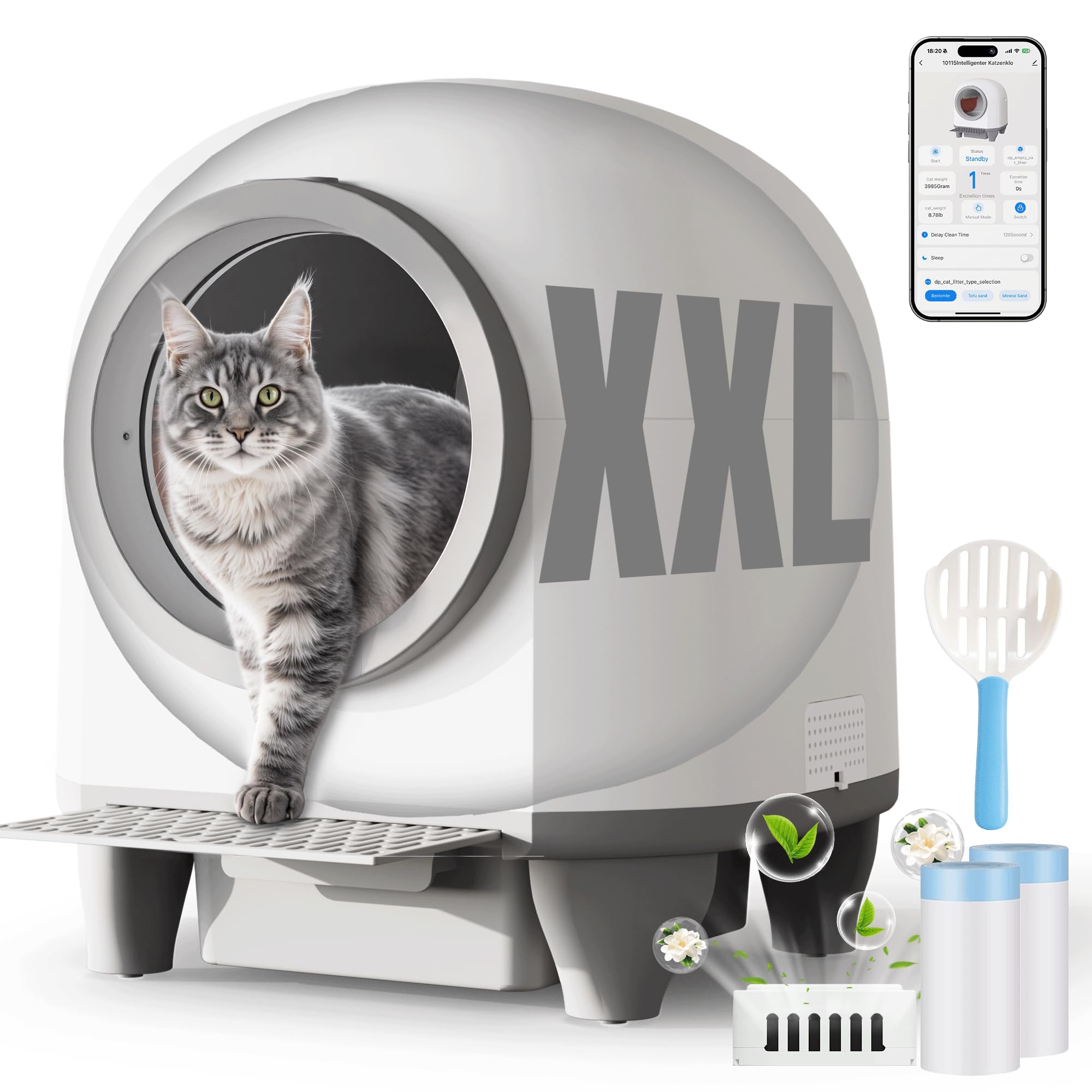 JUMMICO lettiera gatto autopulente xxl con app, come funziona davvero in una casa con più gatti